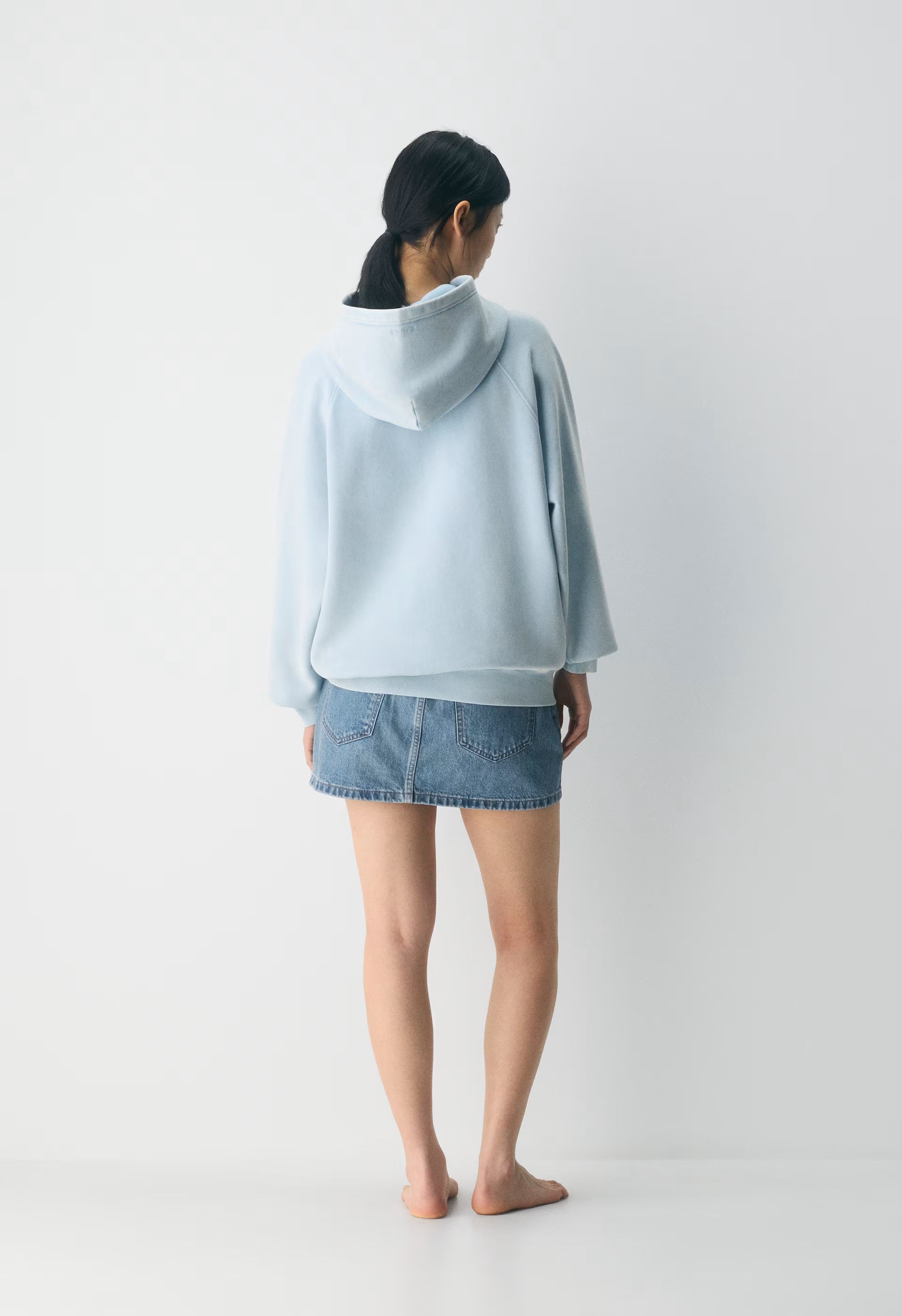 Cozy Sweatfleece Mega Raglan™ Hoodie - NO-STRESS BEACH BLUE