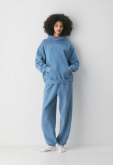 Cozy Sweatfleece Mega Raglan™ Hoodie - NO-STRESS LIGHT BLUE