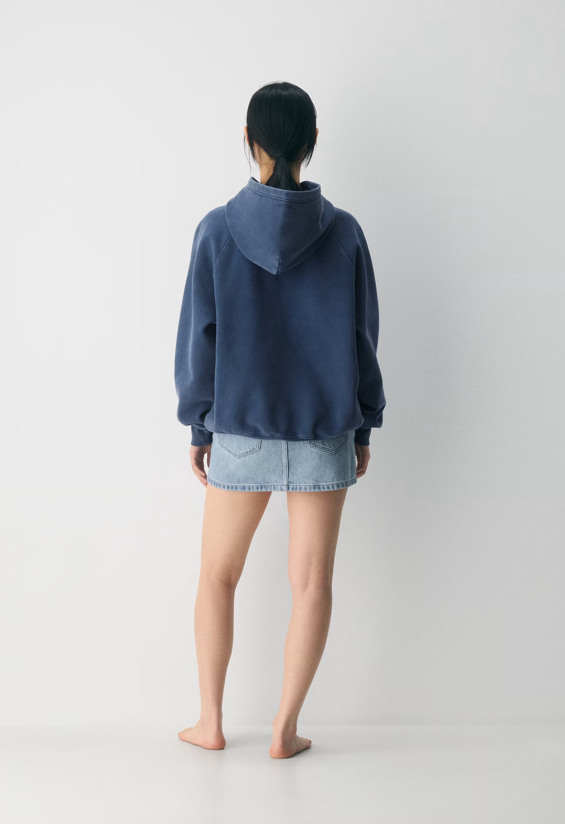 Cozy Sweatfleece Mega Raglan™ Hoodie - NO-STRESS MEDIUM BLUE