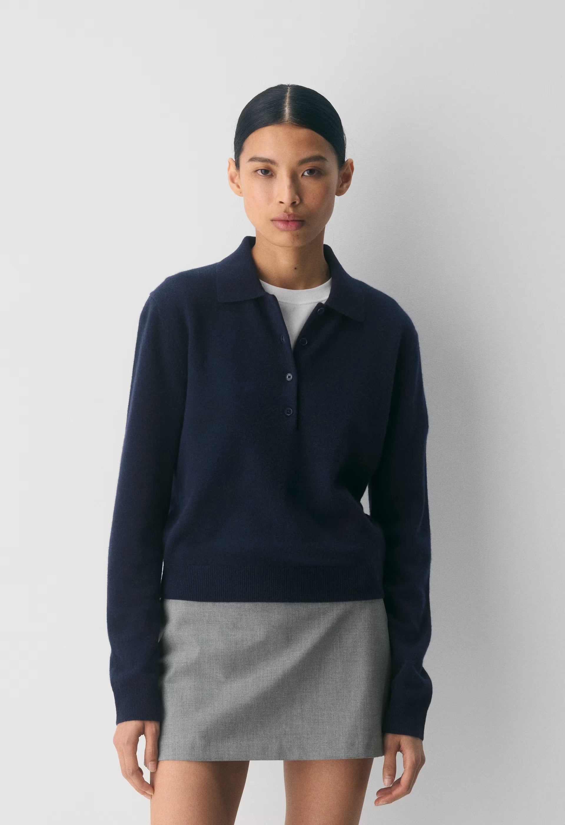 Bare Cashmere Cellini Sweater - ADMIRAL