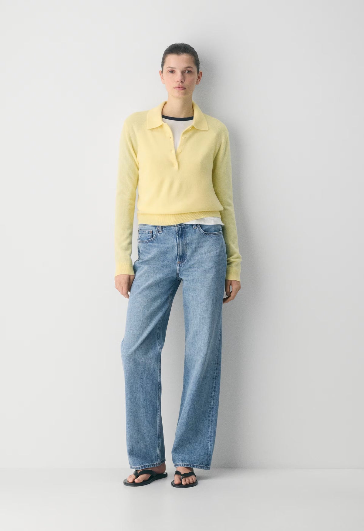Bare Cashmere Cellini Sweater - LEMONADE