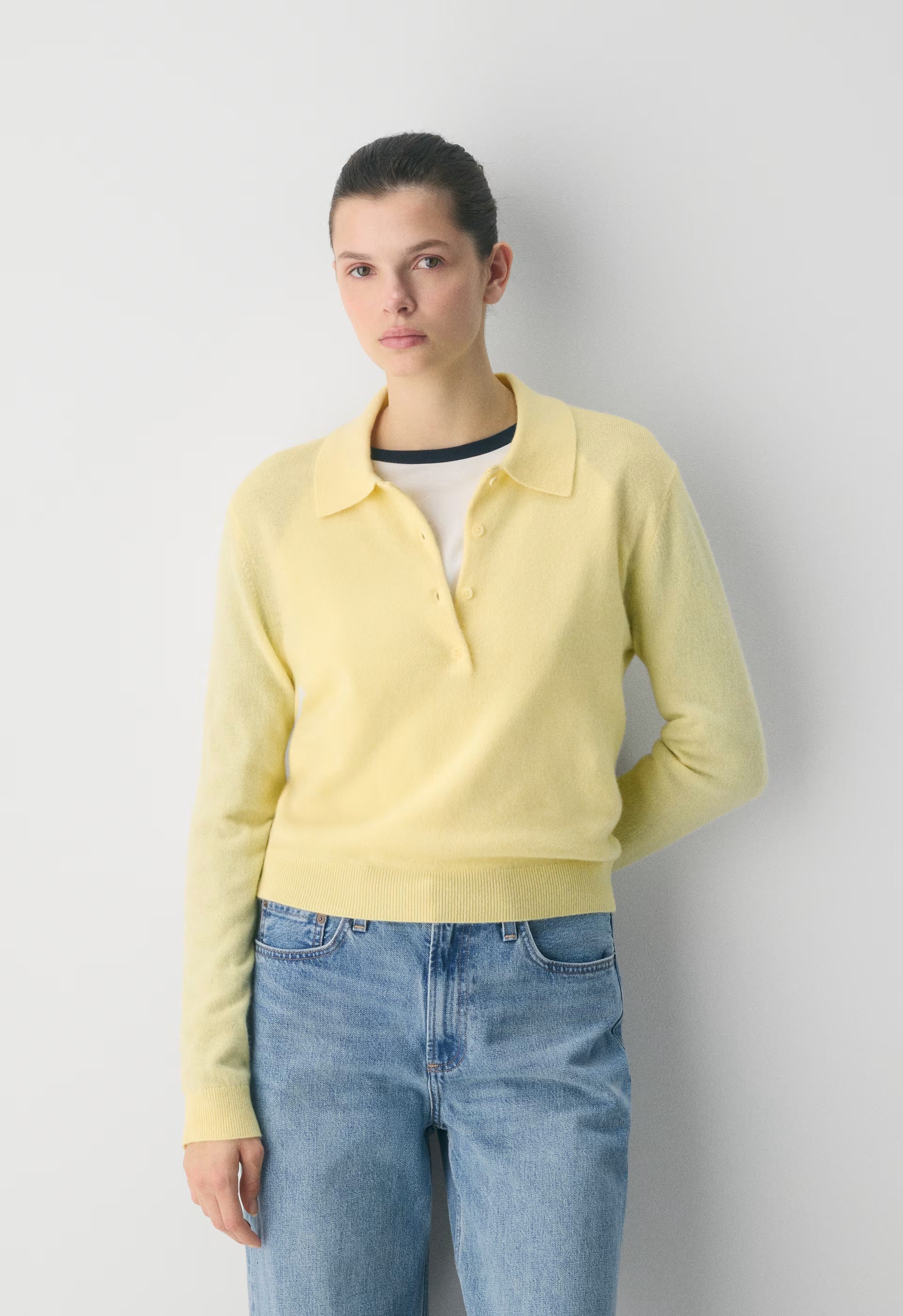 Bare Cashmere Cellini Sweater - LEMONADE