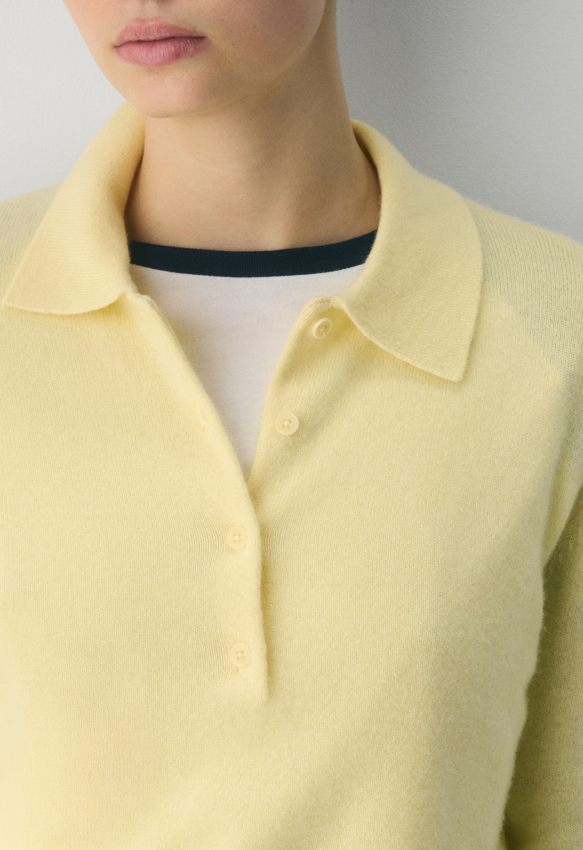 Bare Cashmere Cellini Sweater - LEMONADE
