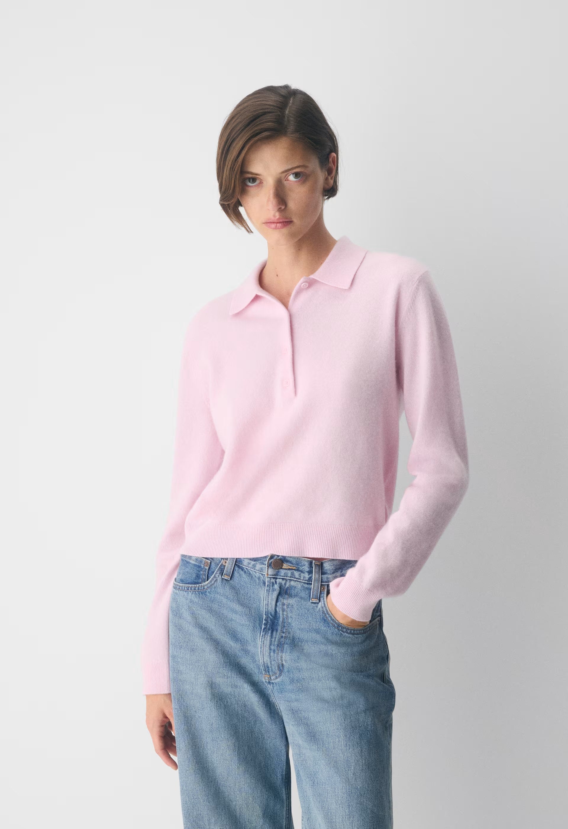 Bare Cashmere Cellini Sweater - VILLA PINK
