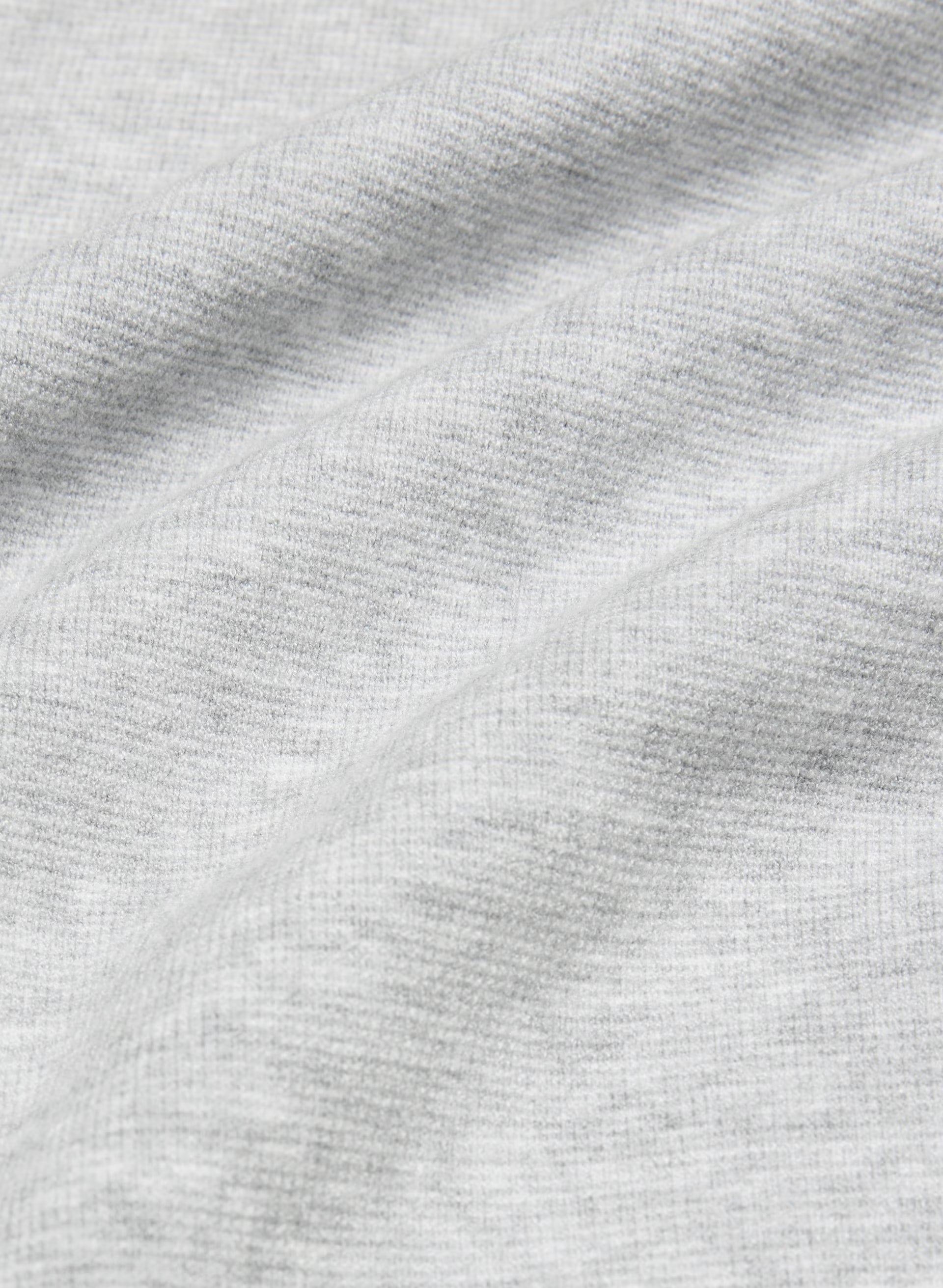 Crescendo Sweater - Wonder Yarn - HEATHER CHROME