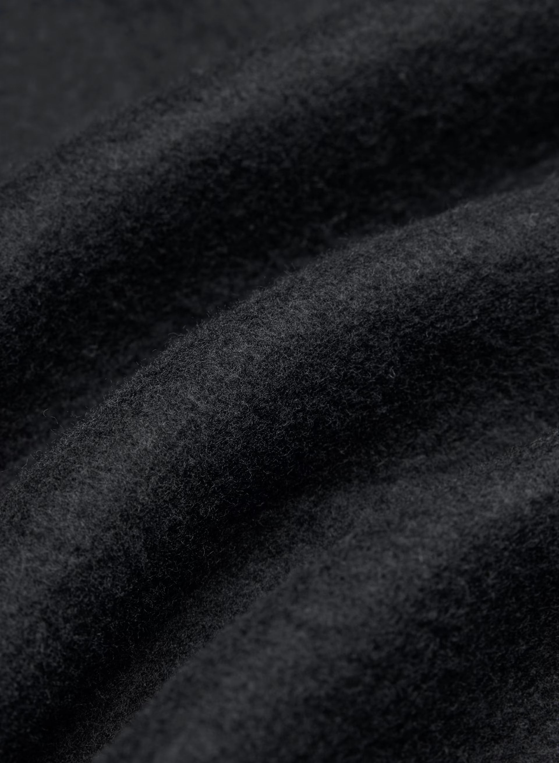 Cozy Sweatfleece Mega Hoodie - BLACK
