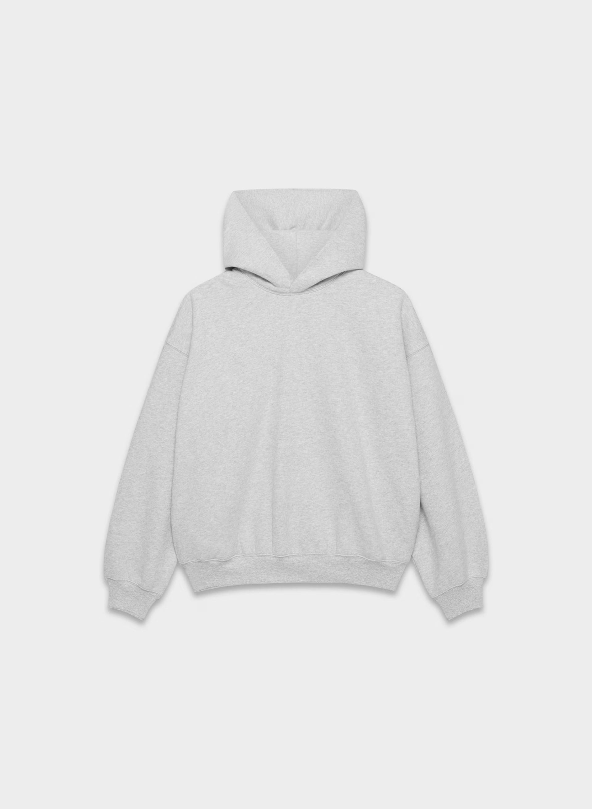 Cozy Sweatfleece Mega Hoodie - HEATHER CHROME