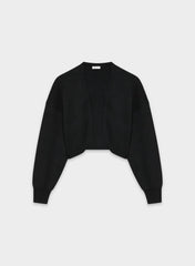 New Decision Shrug - Wonder Yarn - BLACK
