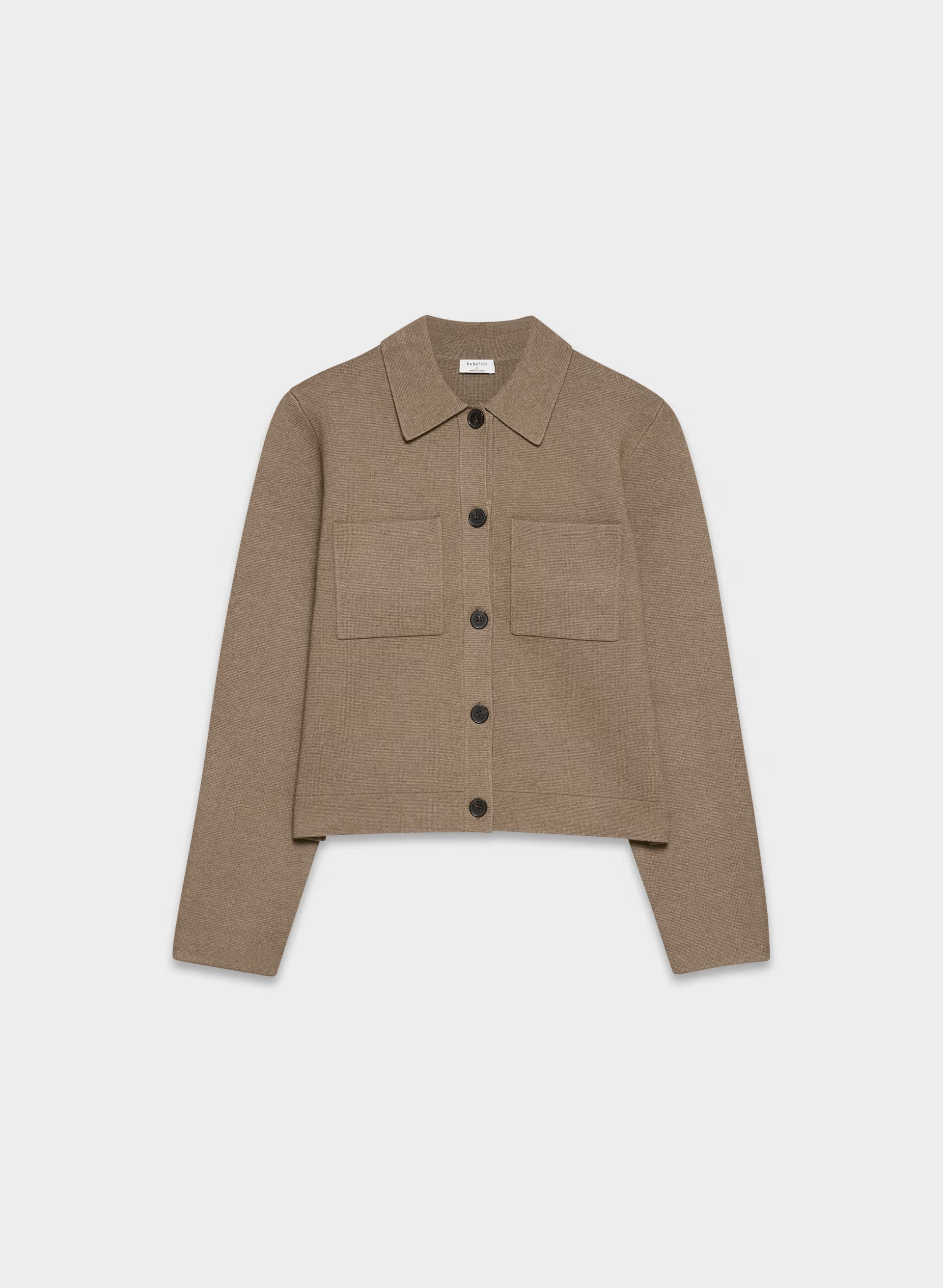 Society Cardigan - Wonder Yarn - HEATHER FOLIO TAUPE
