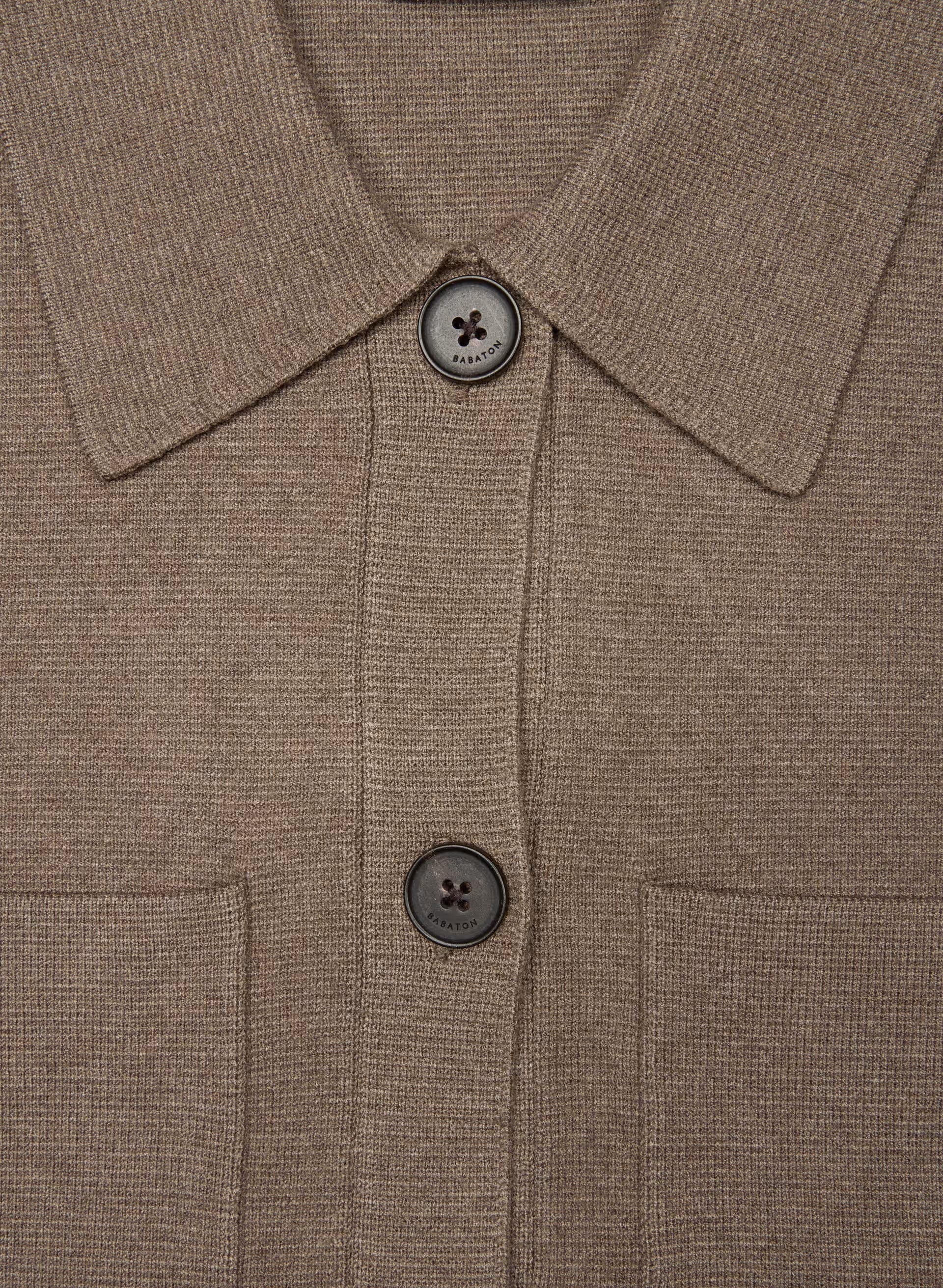 Society Cardigan - Wonder Yarn - HEATHER FOLIO TAUPE