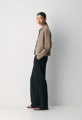 Society Cardigan - Wonder Yarn - HEATHER FOLIO TAUPE