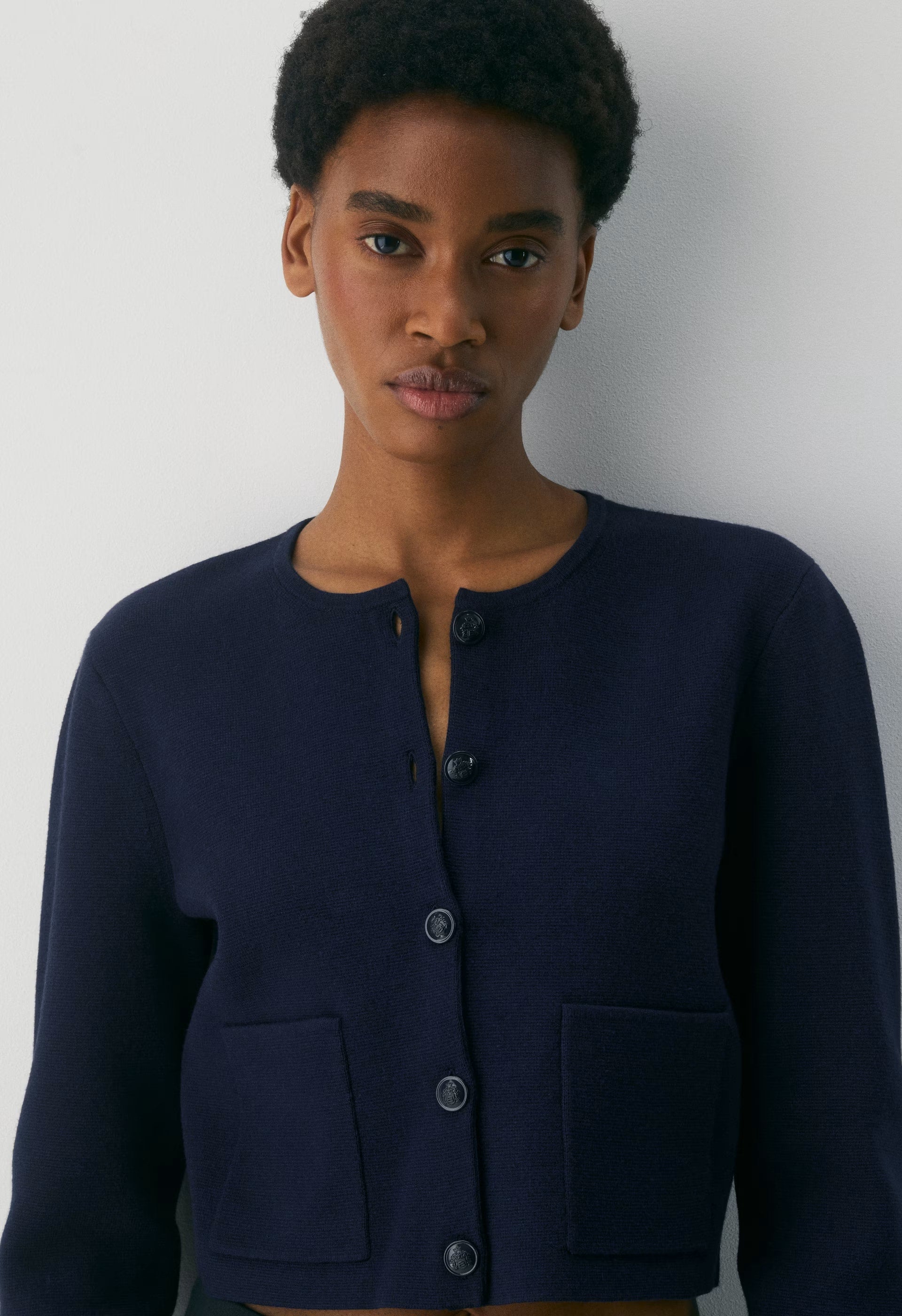 Notable Cardigan - Wonder Yarn - ADMIRAL