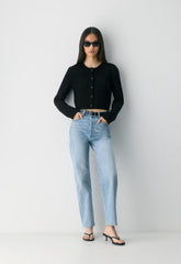Notable Cardigan - Wonder Yarn - BLACK