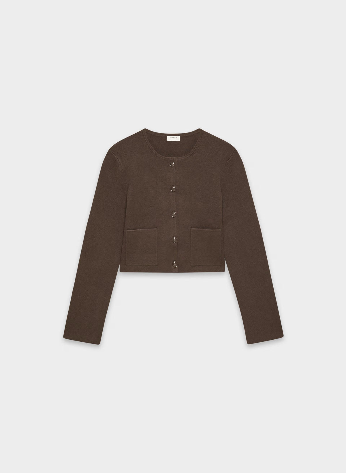 Notable Cardigan - Wonder Yarn - RICH MOCHA BROWN