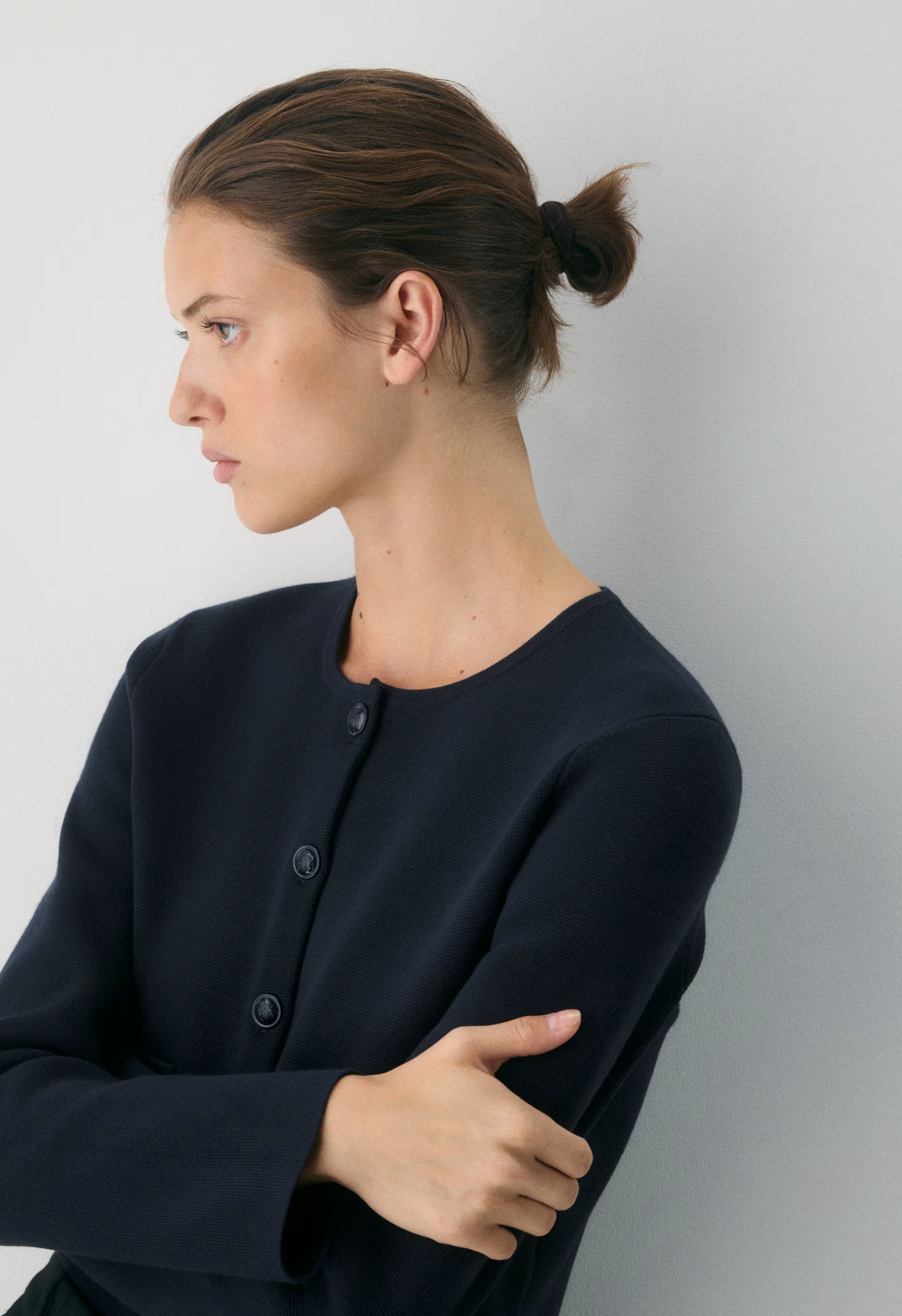 Notable Cardigan - Wonder Yarn - DARK NIGHT NAVY