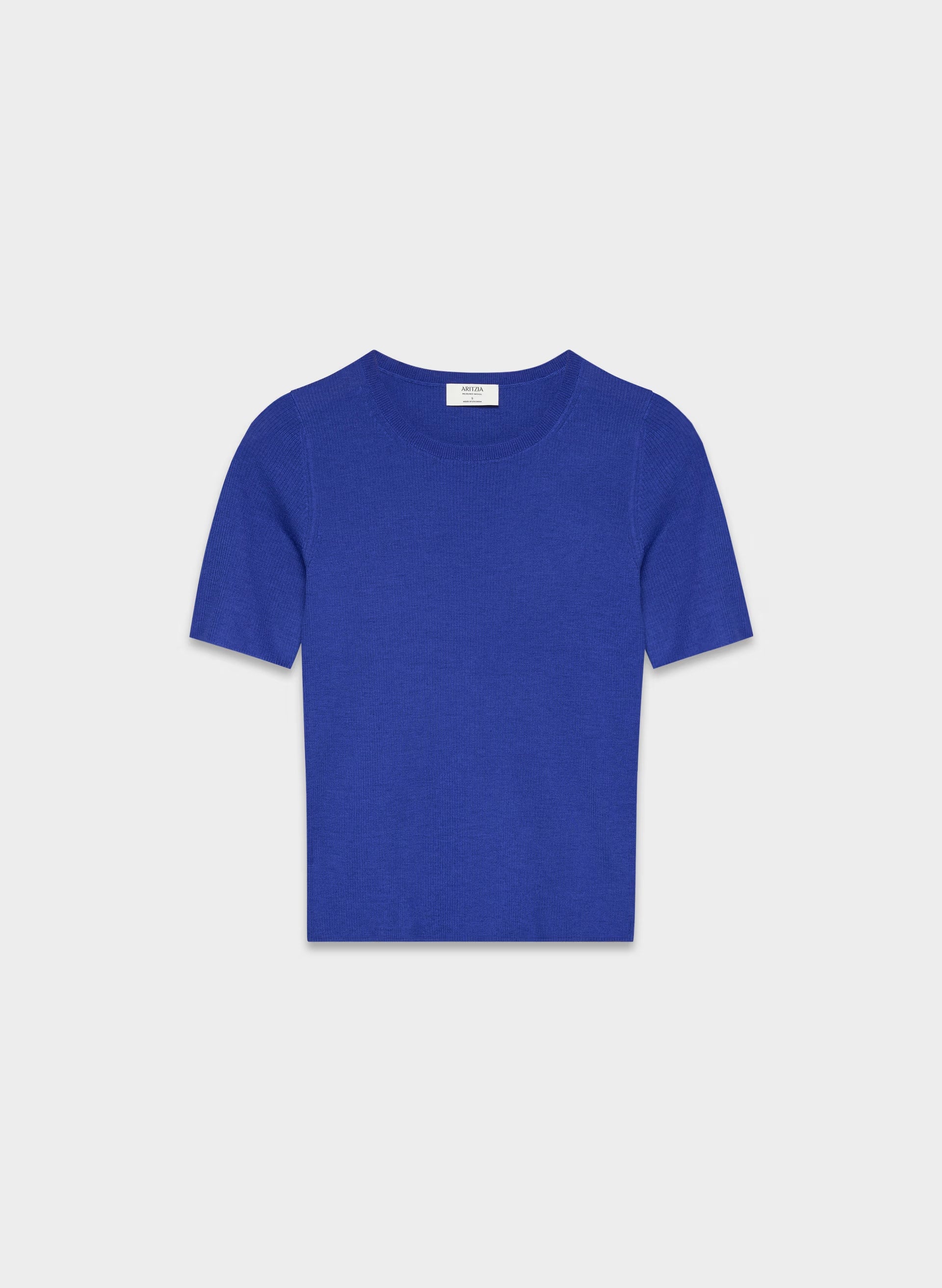 Fine Merino Wool Foundry Sweater - ABLAZE BLUE