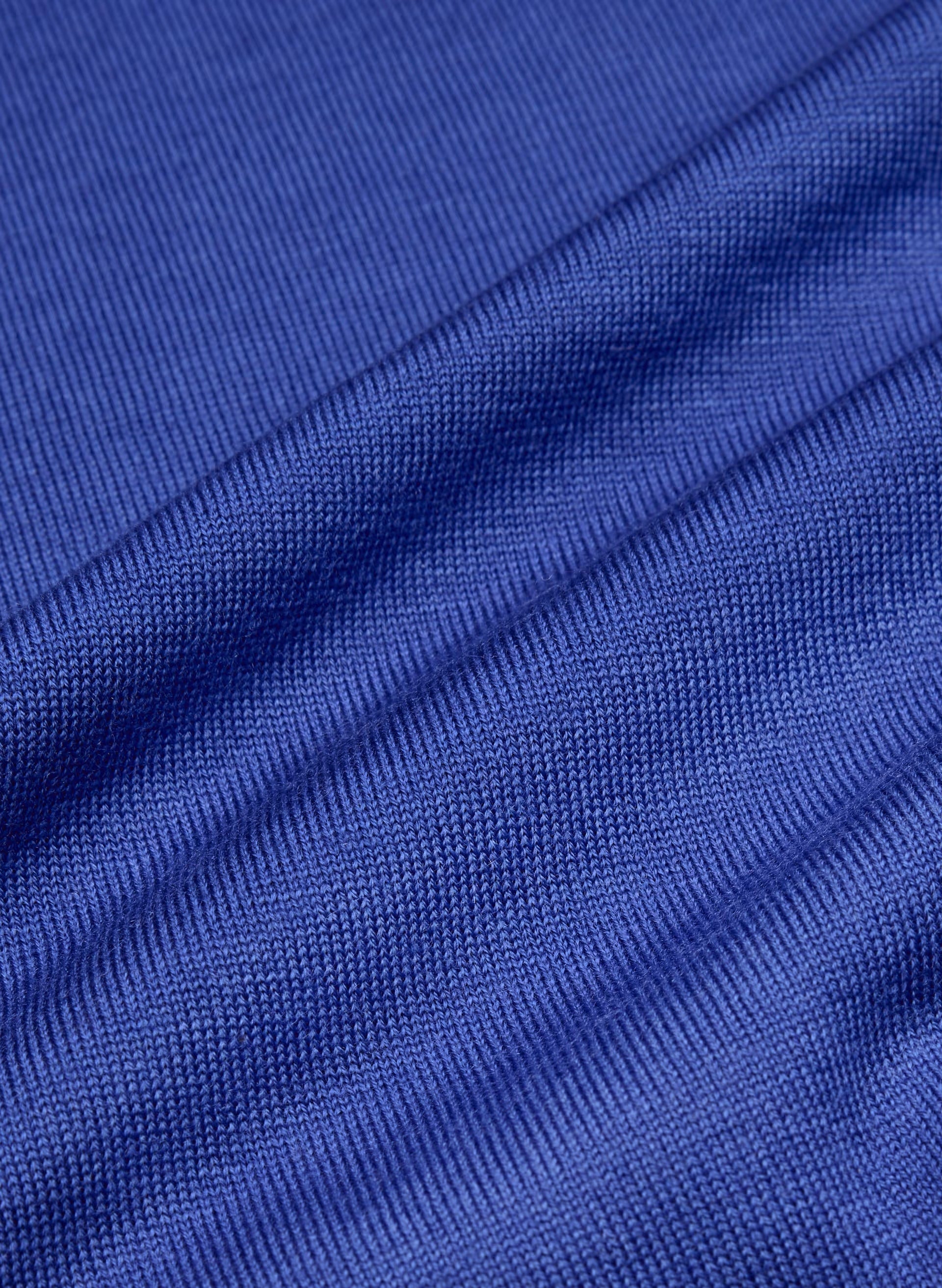 Fine Merino Wool Pasture Sweater Vest - ABLAZE BLUE