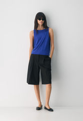 Fine Merino Wool Pasture Sweater Vest - ABLAZE BLUE