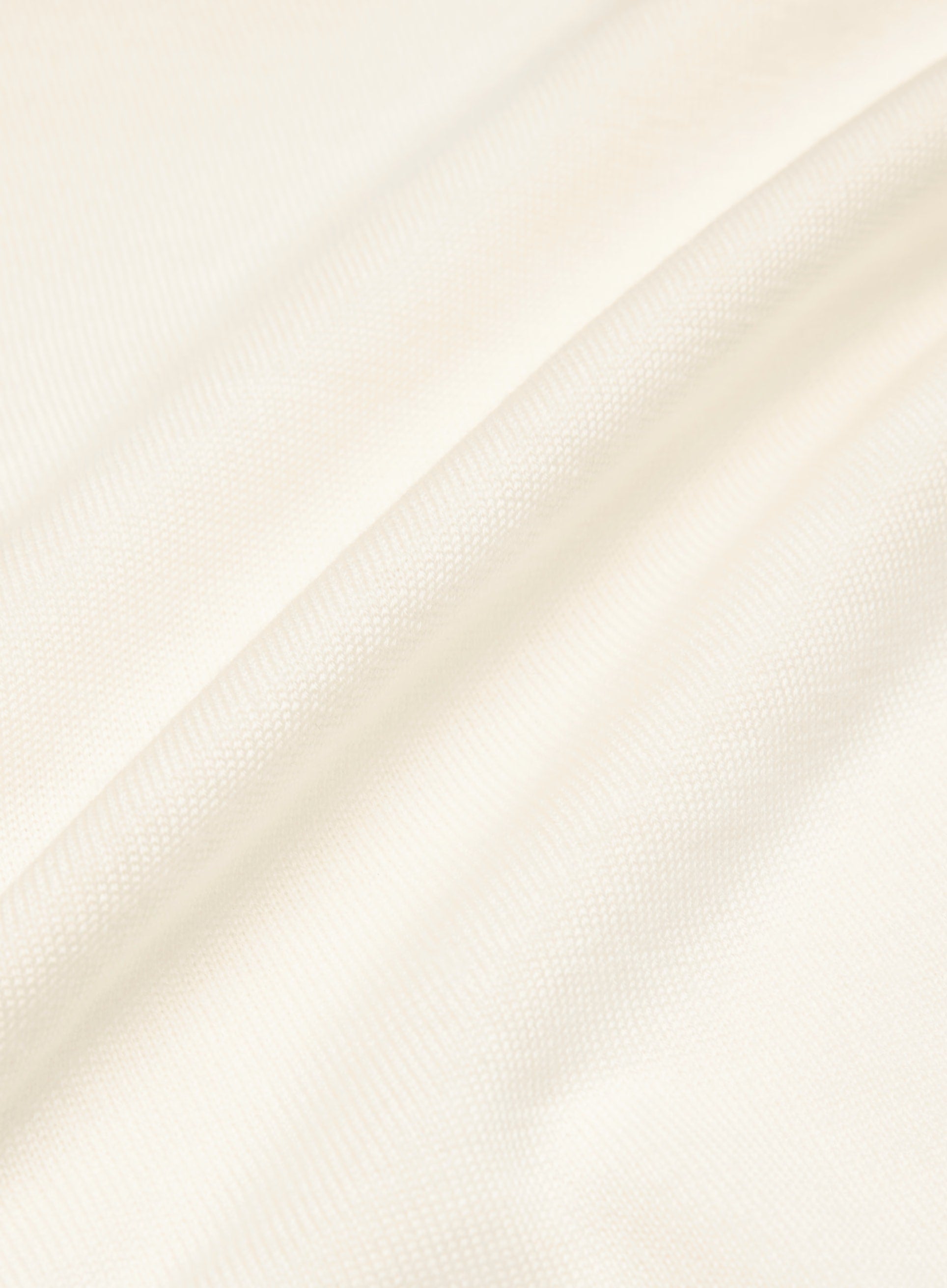 Fine Merino Wool Pasture Sweater Vest - LYCHEE WHITE