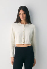 Cotton Charm™ Sicily Cardigan - LIGHT BIRCH