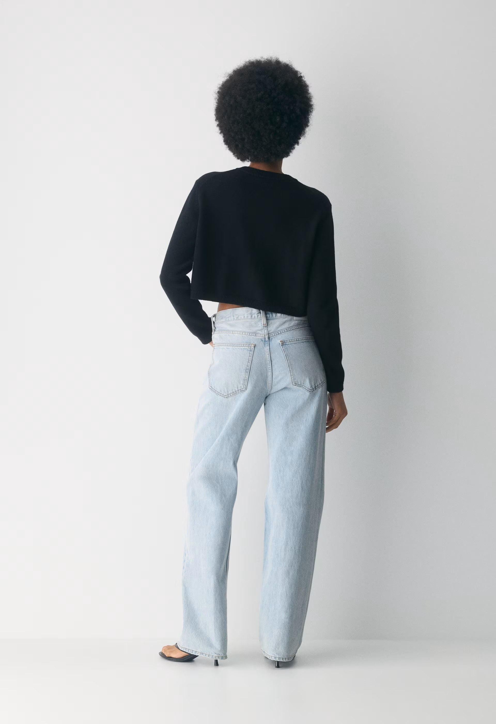 Cotton Charm™ Sicily Cardigan - BLACK