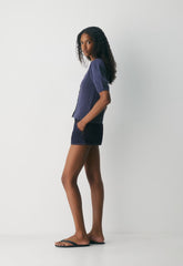 Cotton Charm™ Fika Cardigan - HARBOUR NAVY
