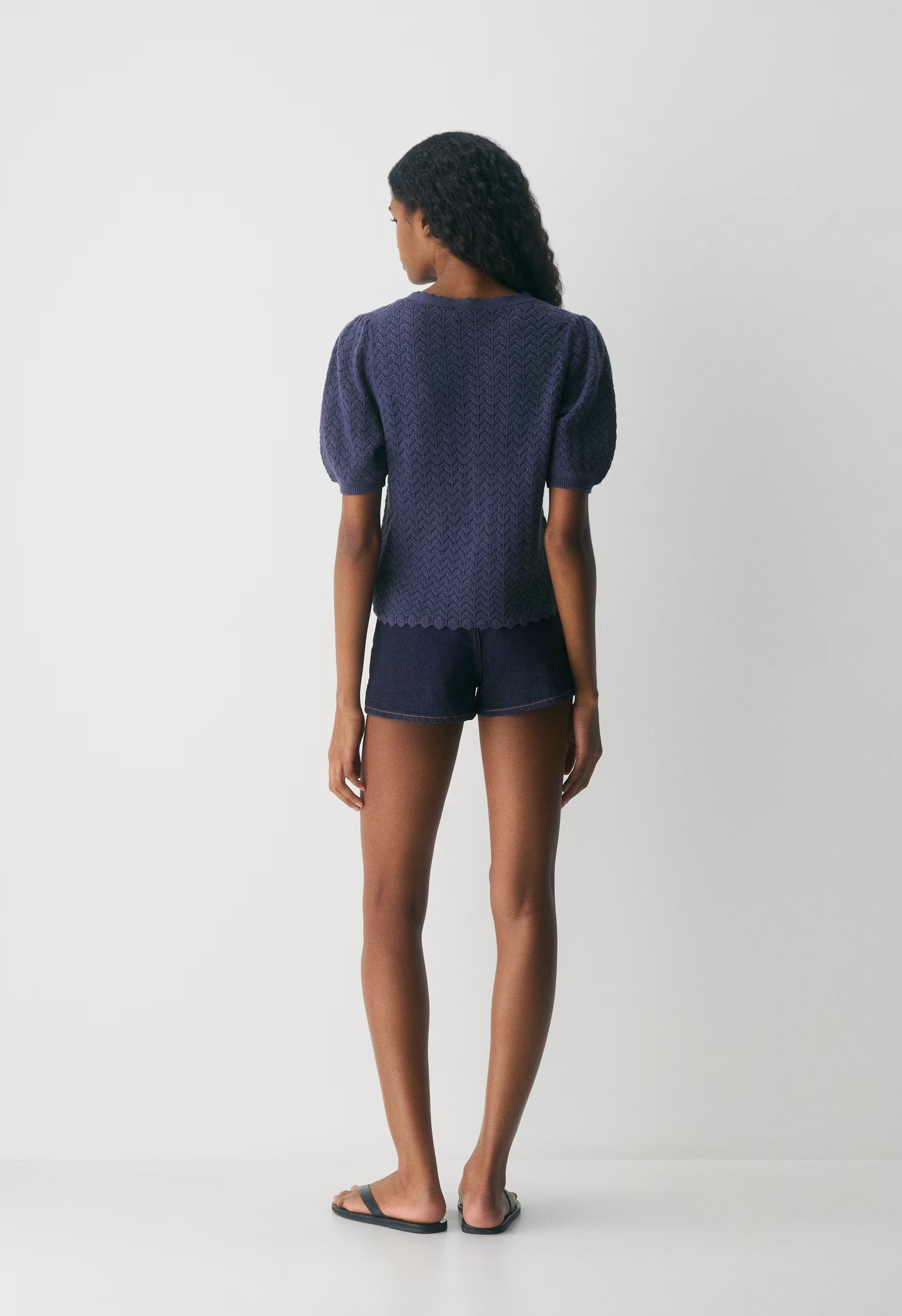 Cotton Charm™ Fika Cardigan - HARBOUR NAVY