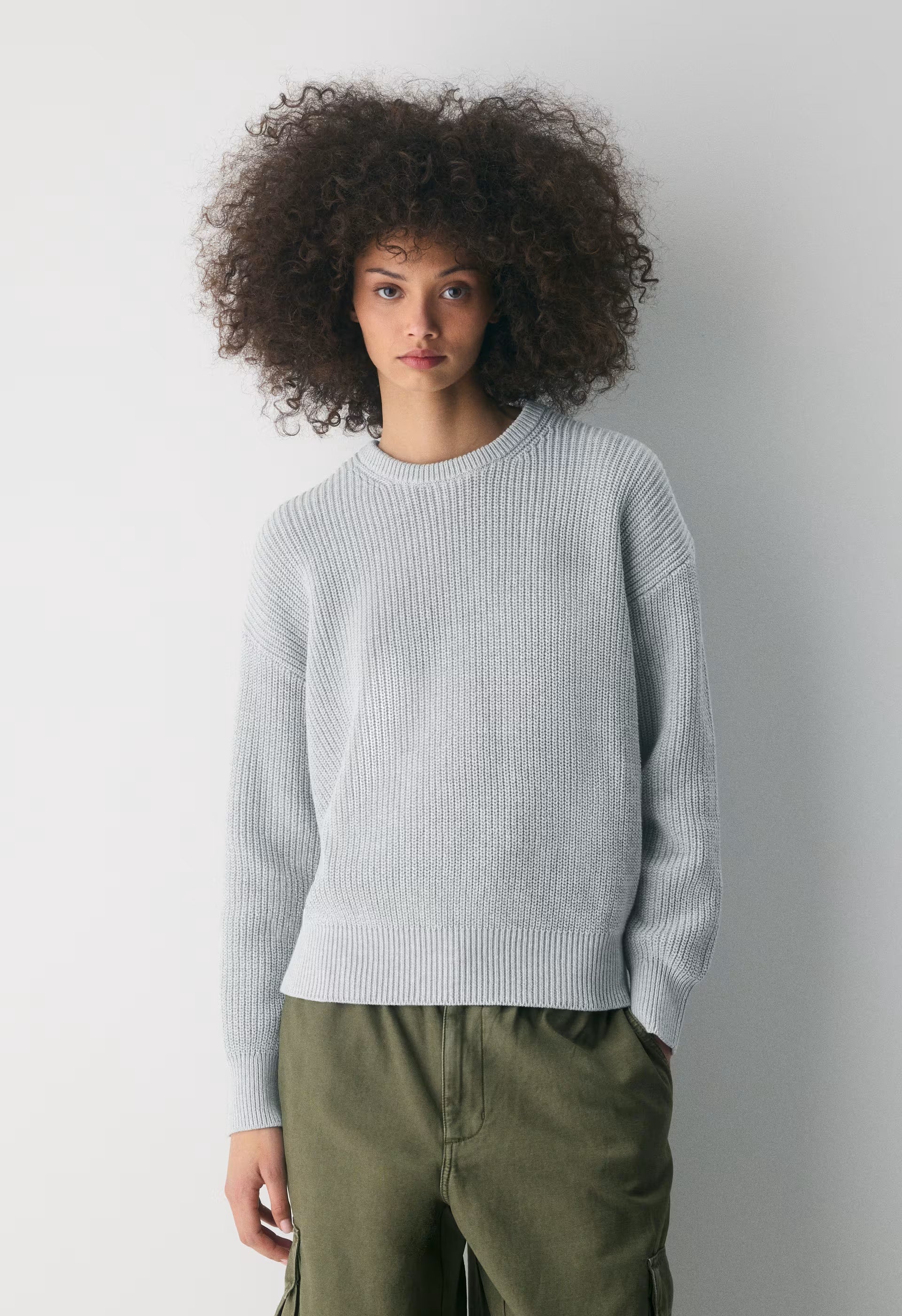 Servo Sweater - HEATHER CHROME