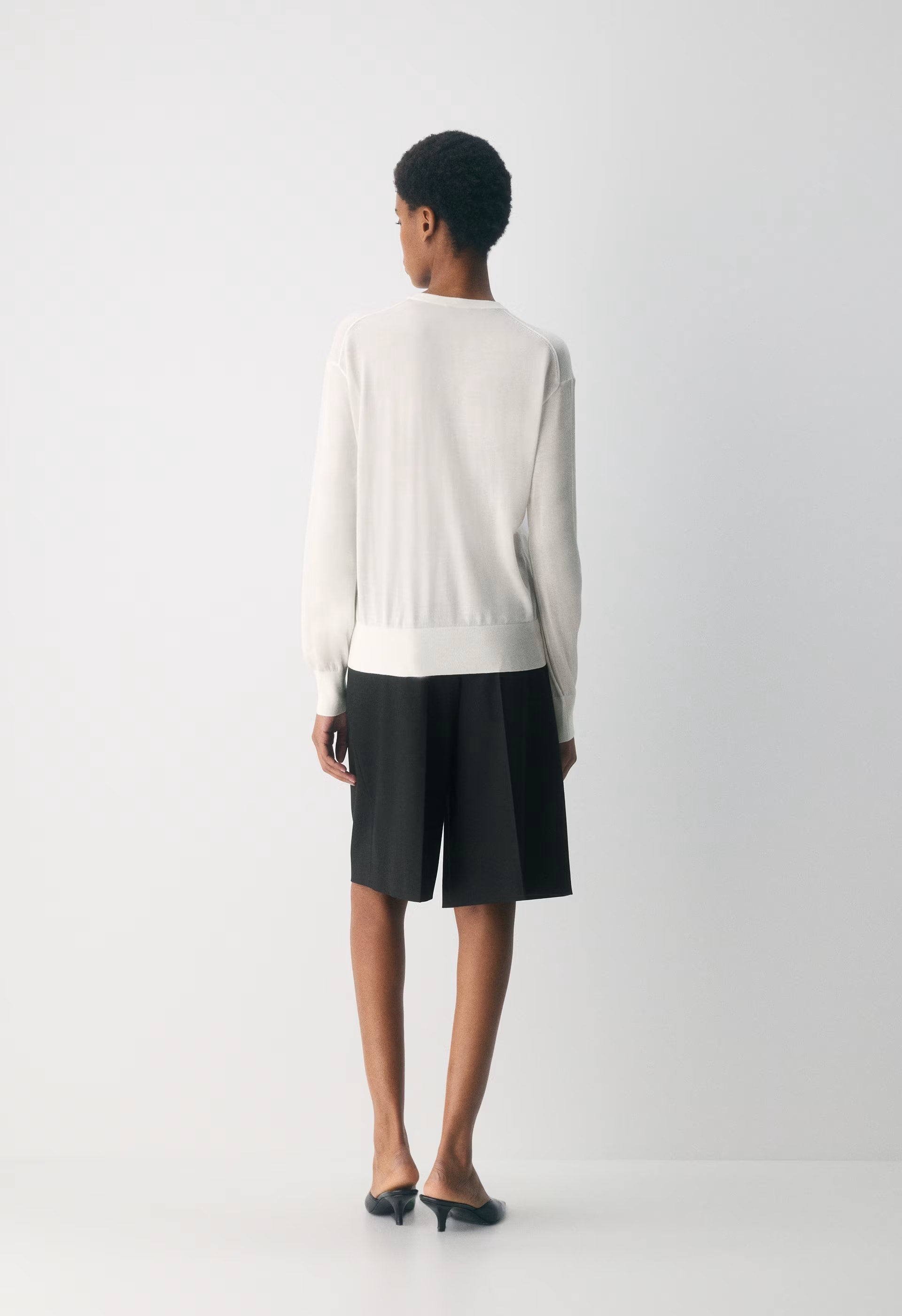 Acumen Cardigan - CLOUDED WHITE