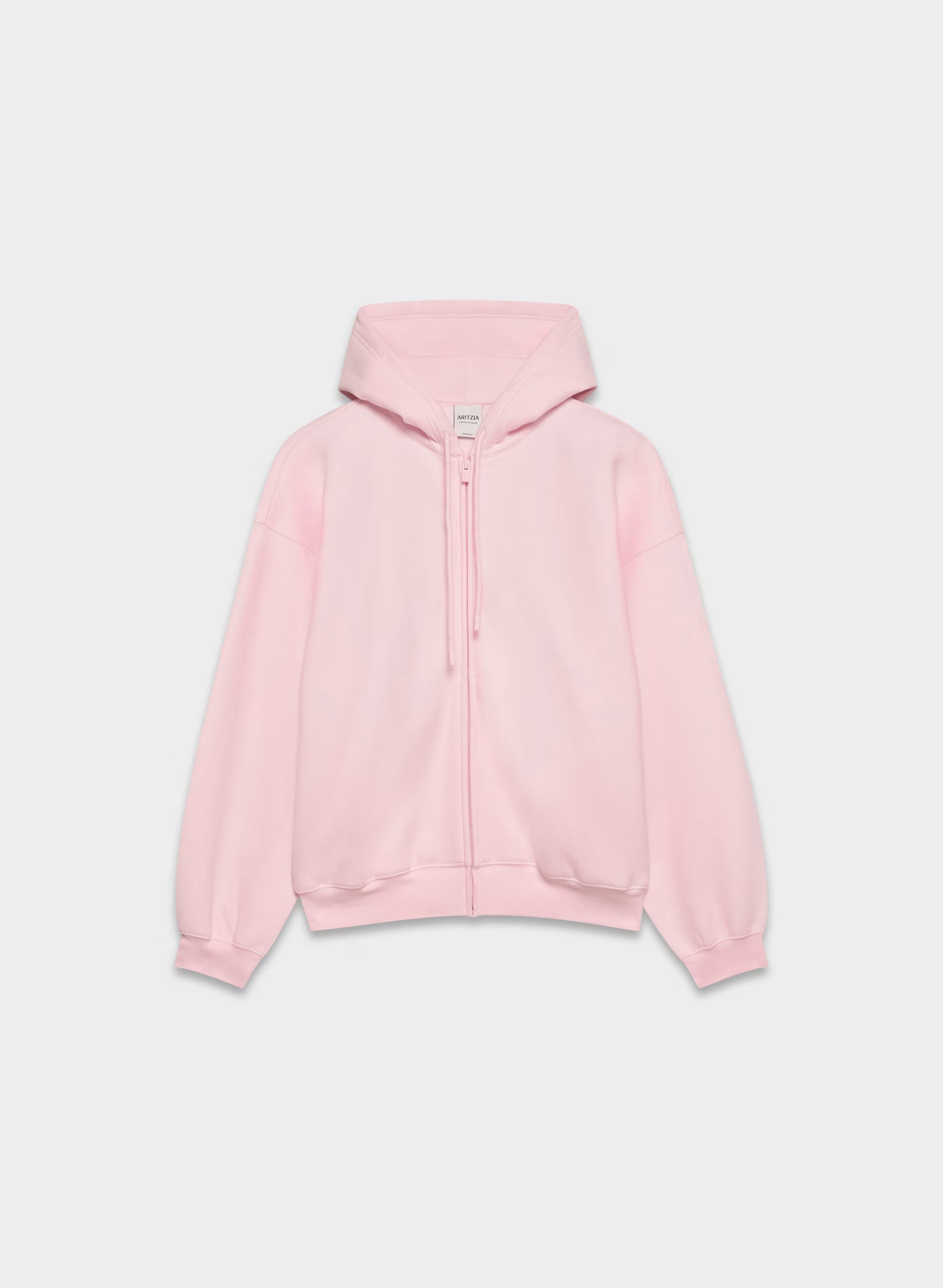 Cozy Sweatfleece Mega Zip Hoodie - VILLA PINK