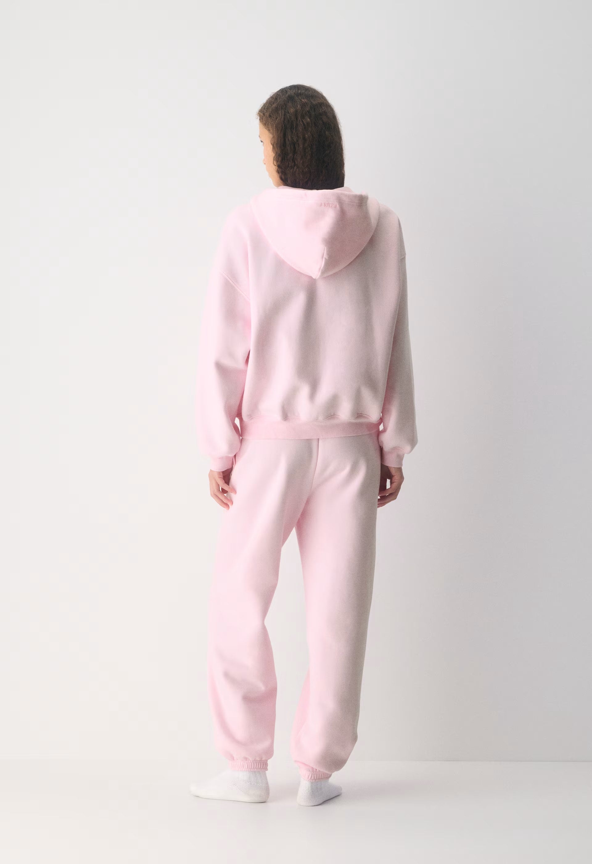 Cozy Sweatfleece Mega Zip Hoodie - VILLA PINK