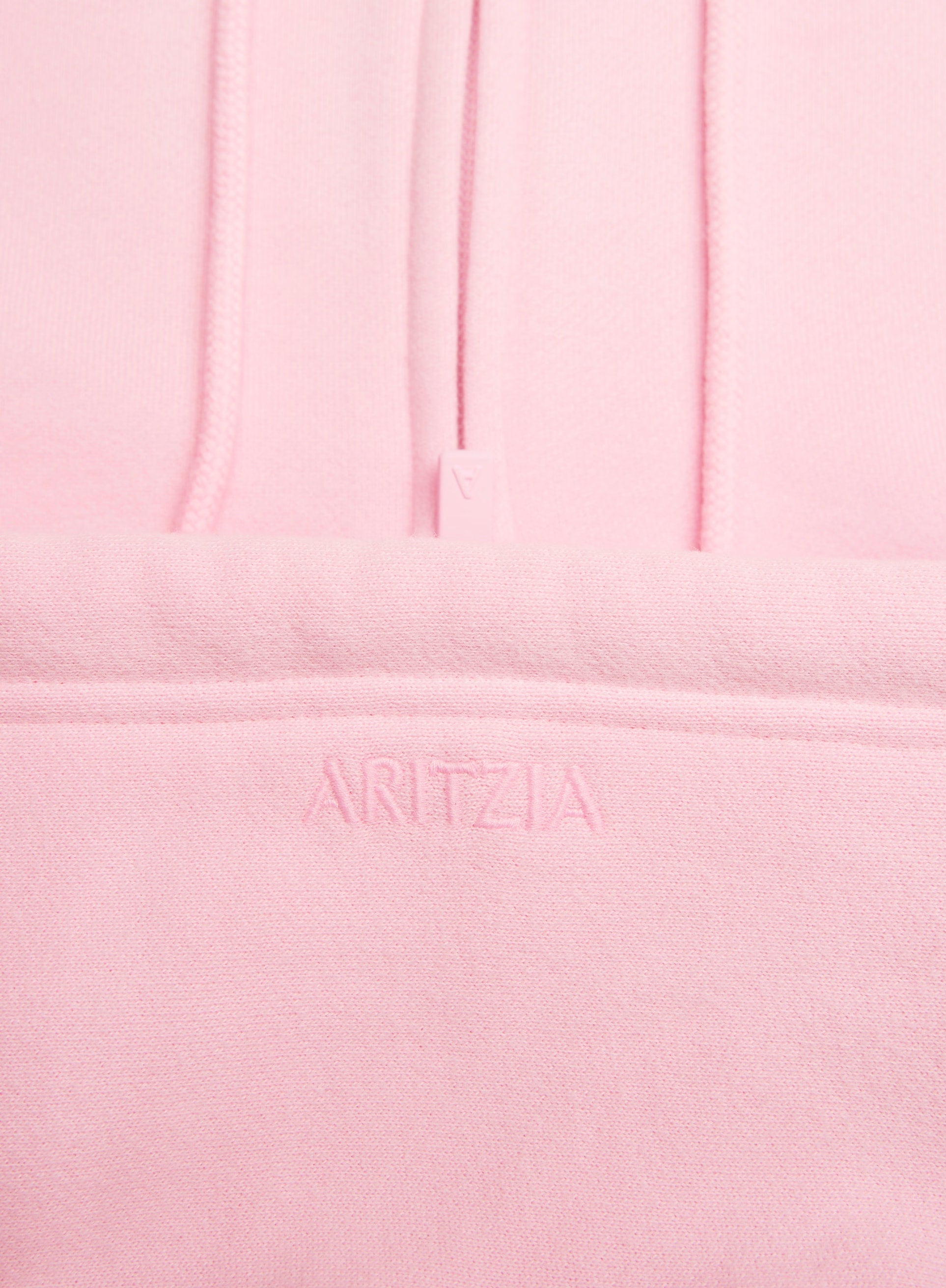 Cozy Sweatfleece Mega Zip Hoodie - MILKSHAKE PINK