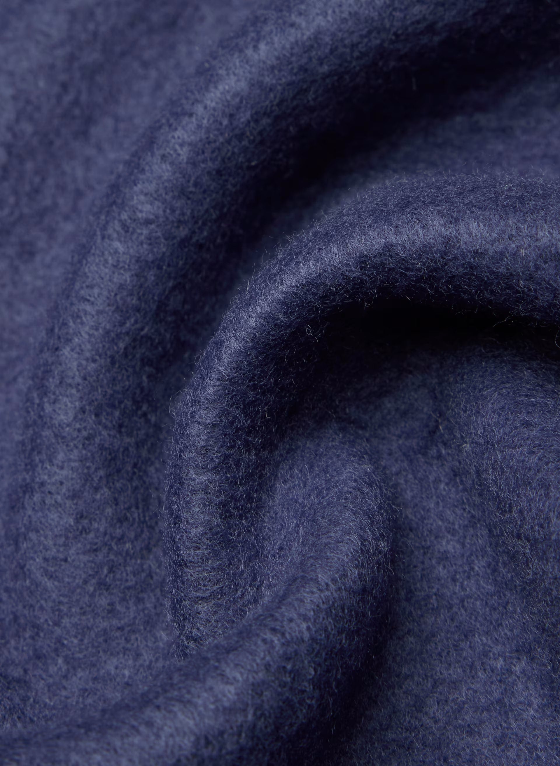 Cozy Sweatfleece Mega Zip Hoodie - HARBOUR NAVY