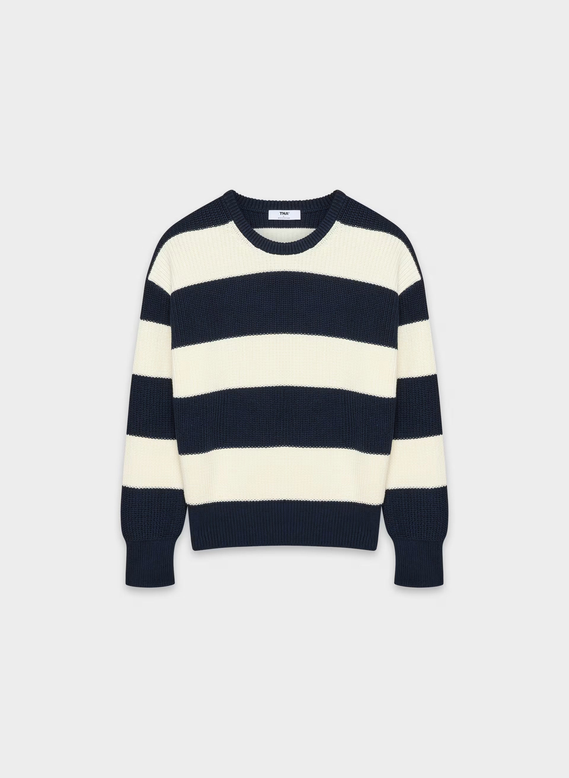 Servo Sweater - LT BIRCH/ ADMIRAL