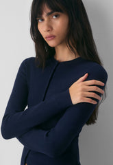 Shelly Cardigan - Wonder Yarn - ADMIRAL