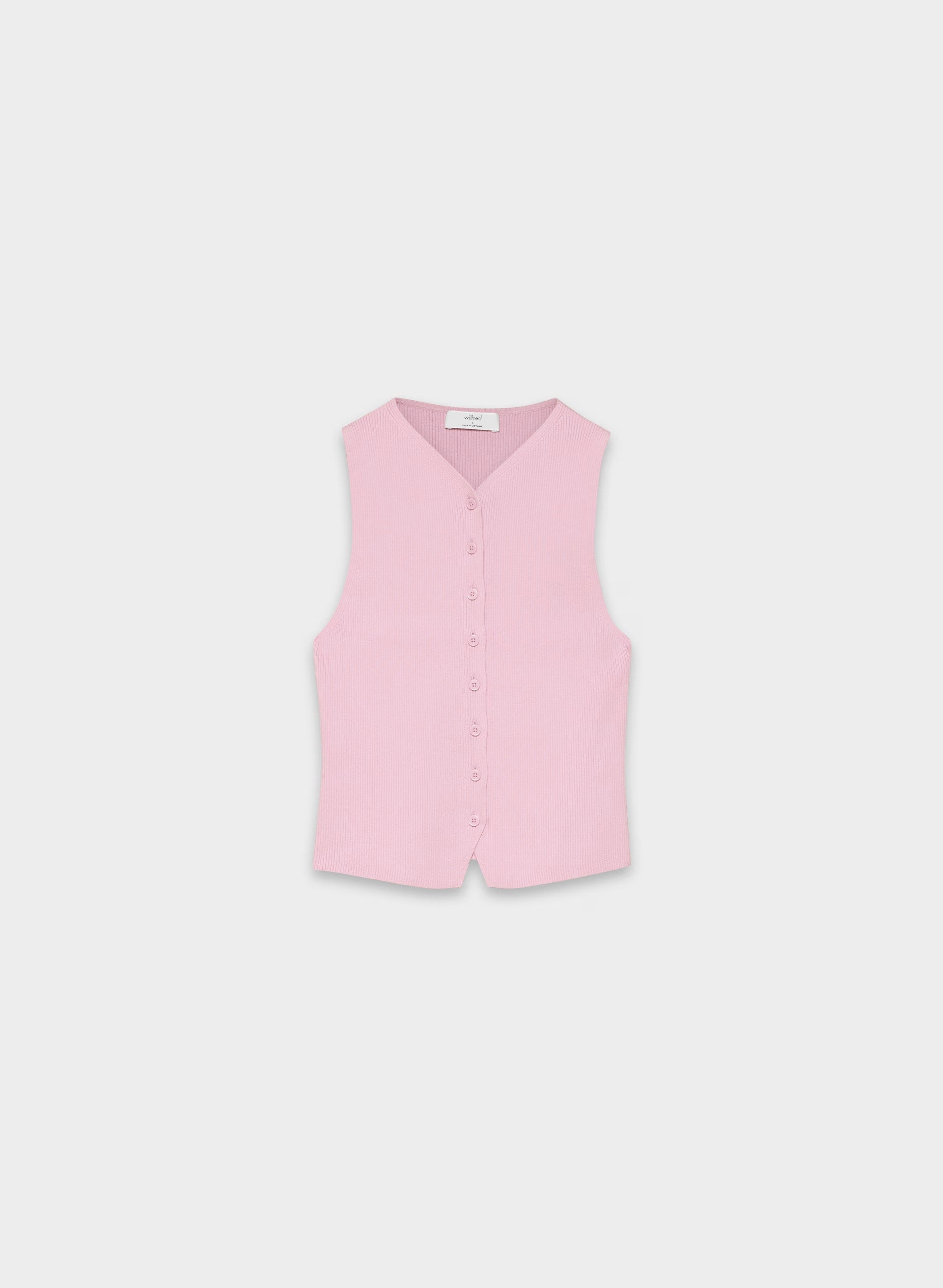 Croquet Sweater Vest - Wonder Yarn - SWEET PEA PURPLE