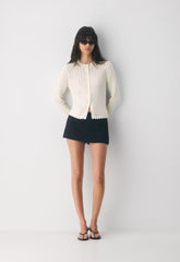 Prelusion Cardigan - LIGHT BIRCH