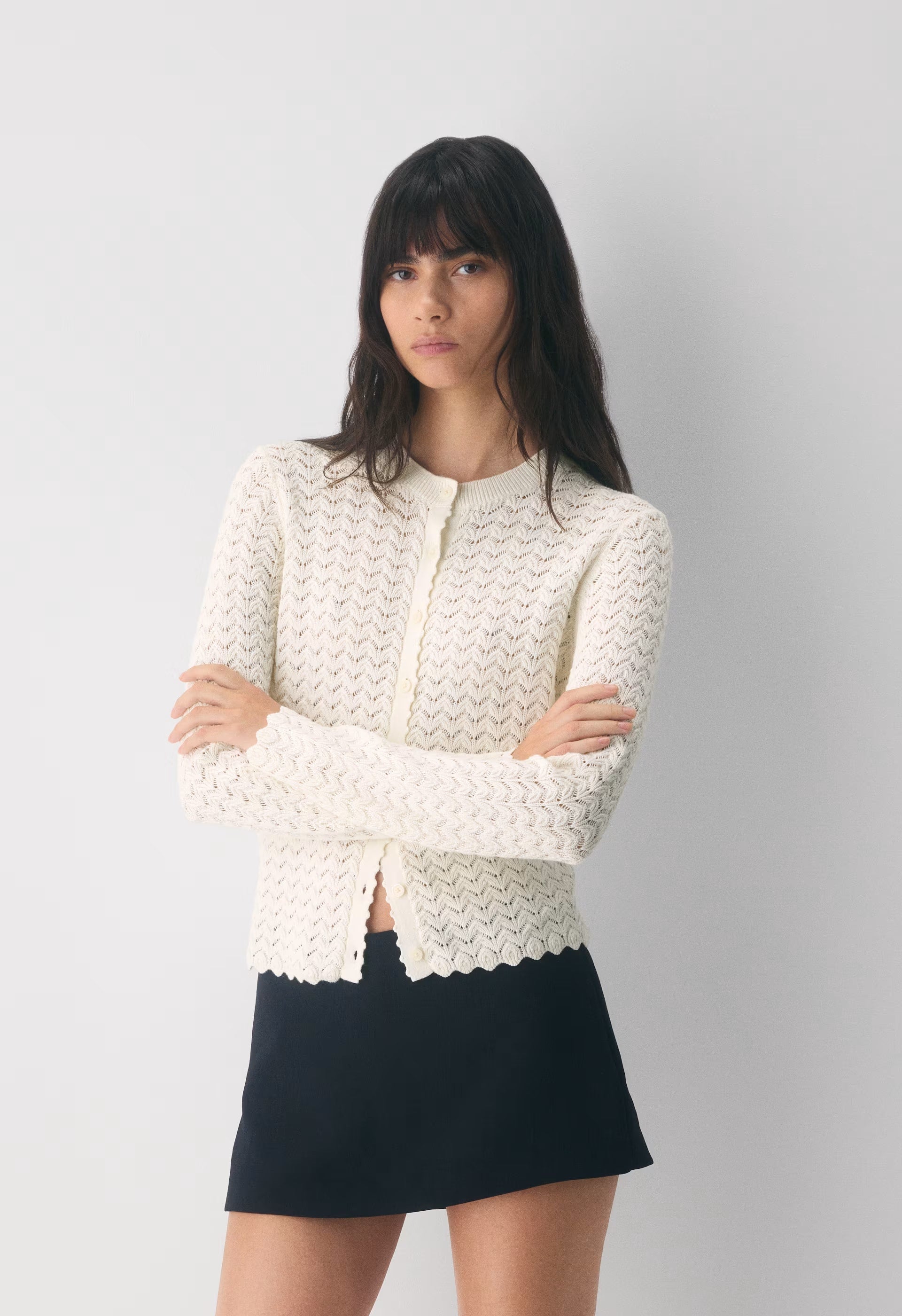 Prelusion Cardigan - LIGHT BIRCH
