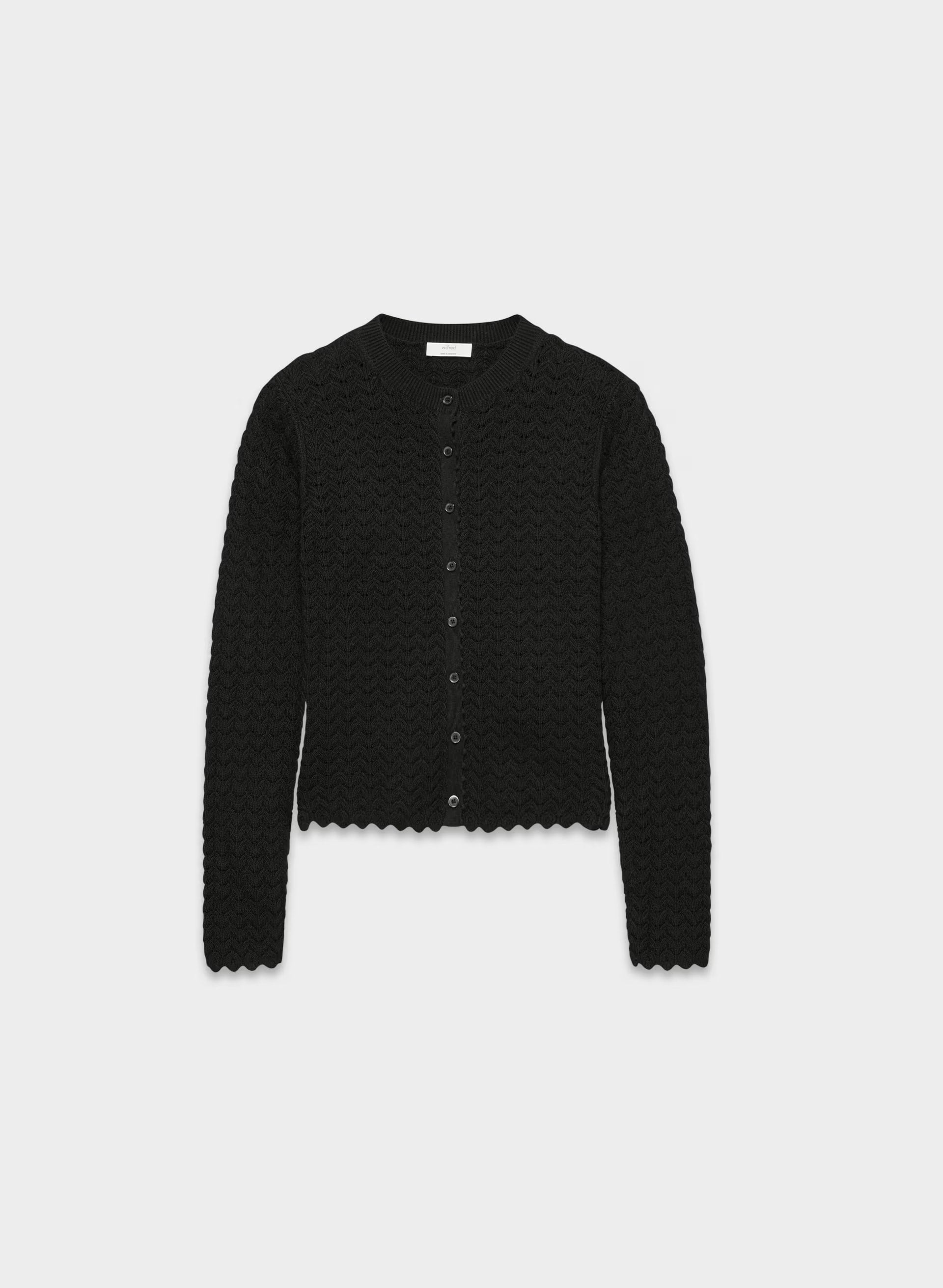 Prelusion Cardigan - BLACK