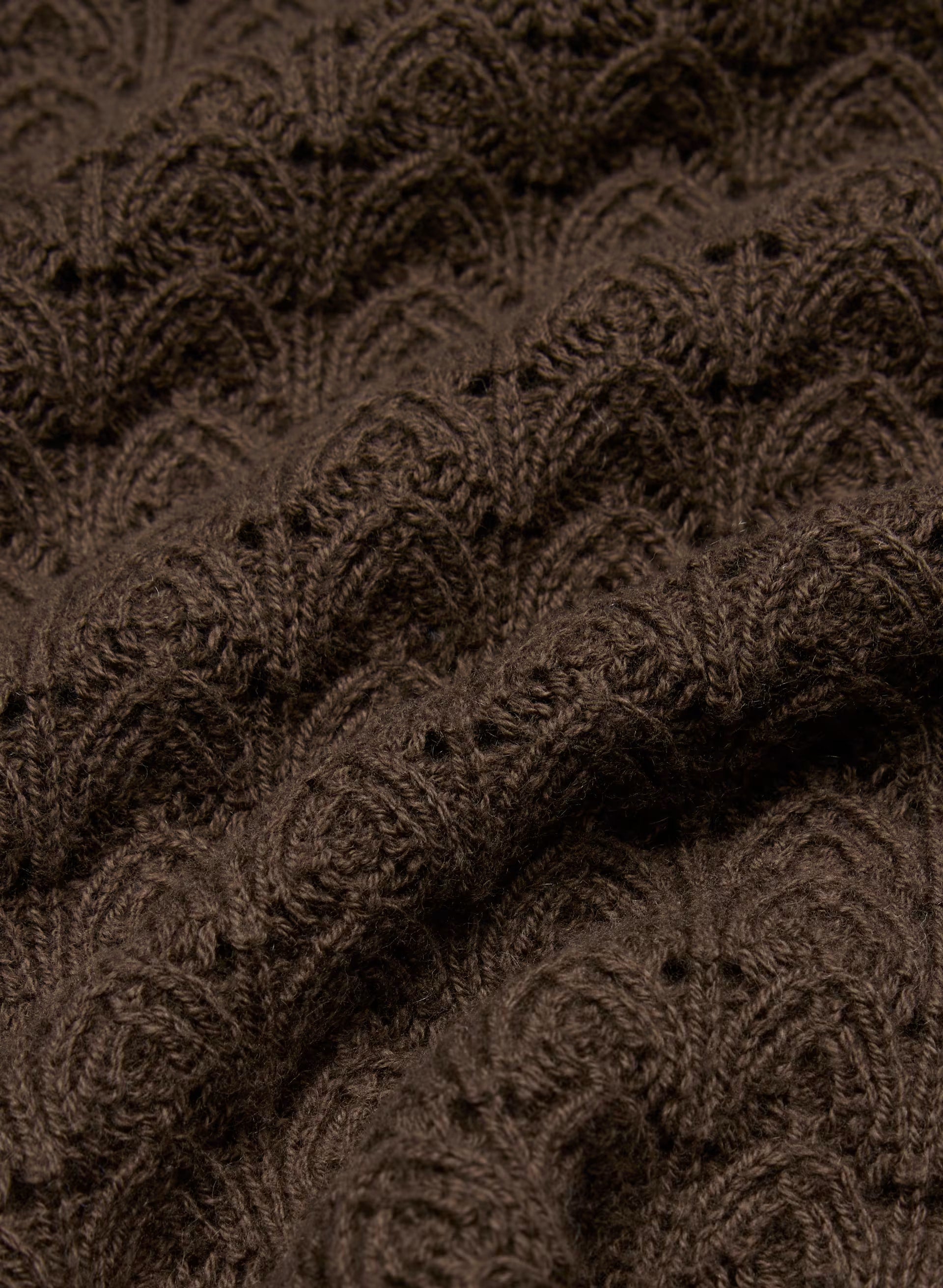 Prelusion Cardigan - RICH MOCHA BROWN