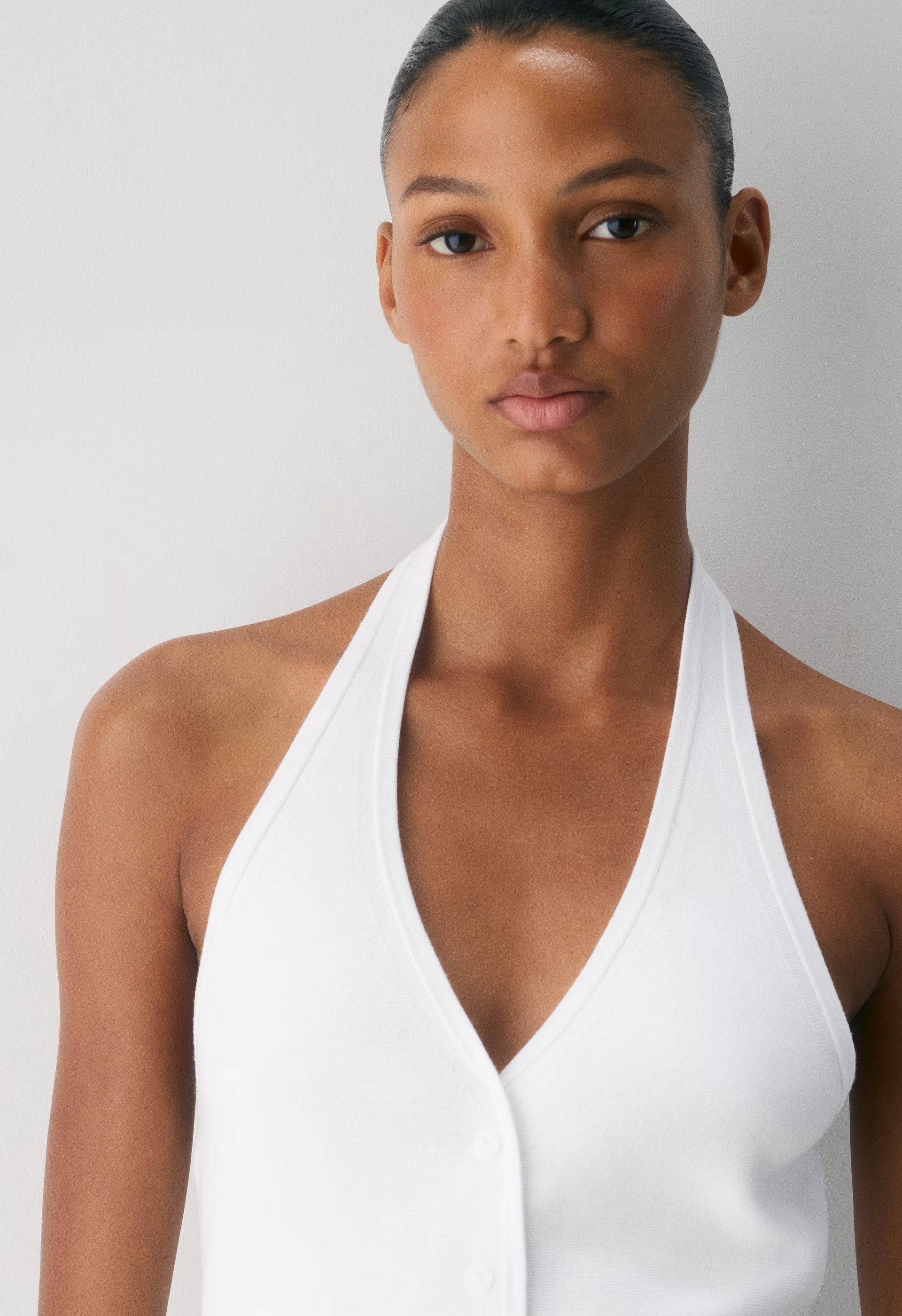 Territory Vest - Wonder Yarn - WHITE