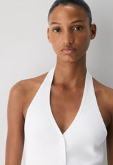 Territory Vest - Wonder Yarn - WHITE