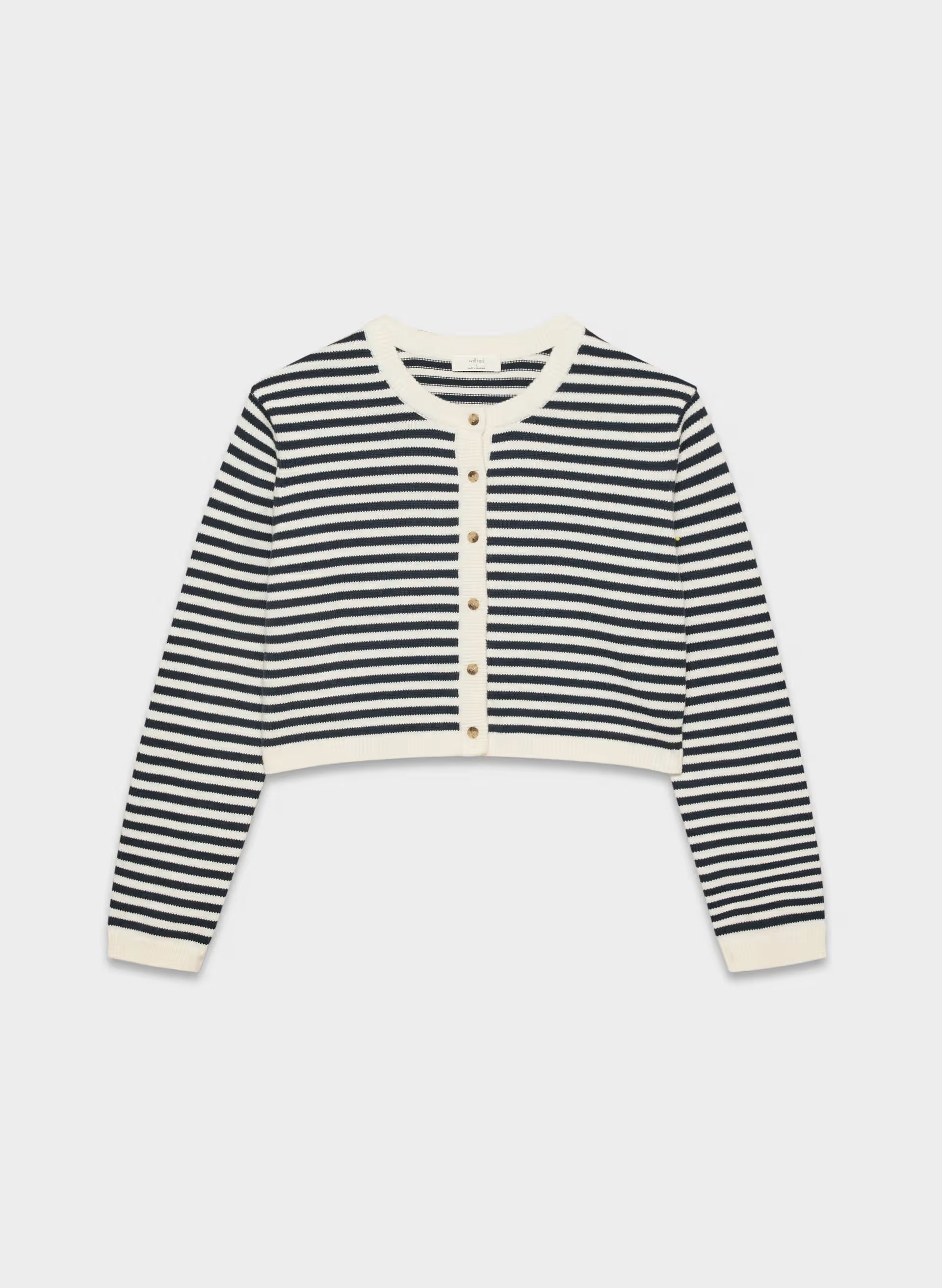 Cotton Charm™ Sicily Cardigan - LT BIRCH/ ADMIRAL