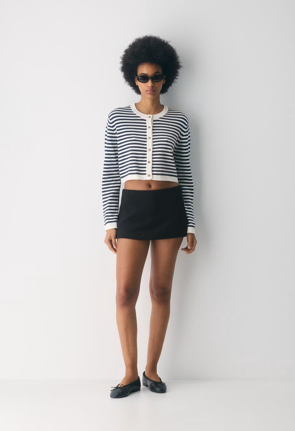 Cotton Charm™ Sicily Cardigan - LT BIRCH/ ADMIRAL