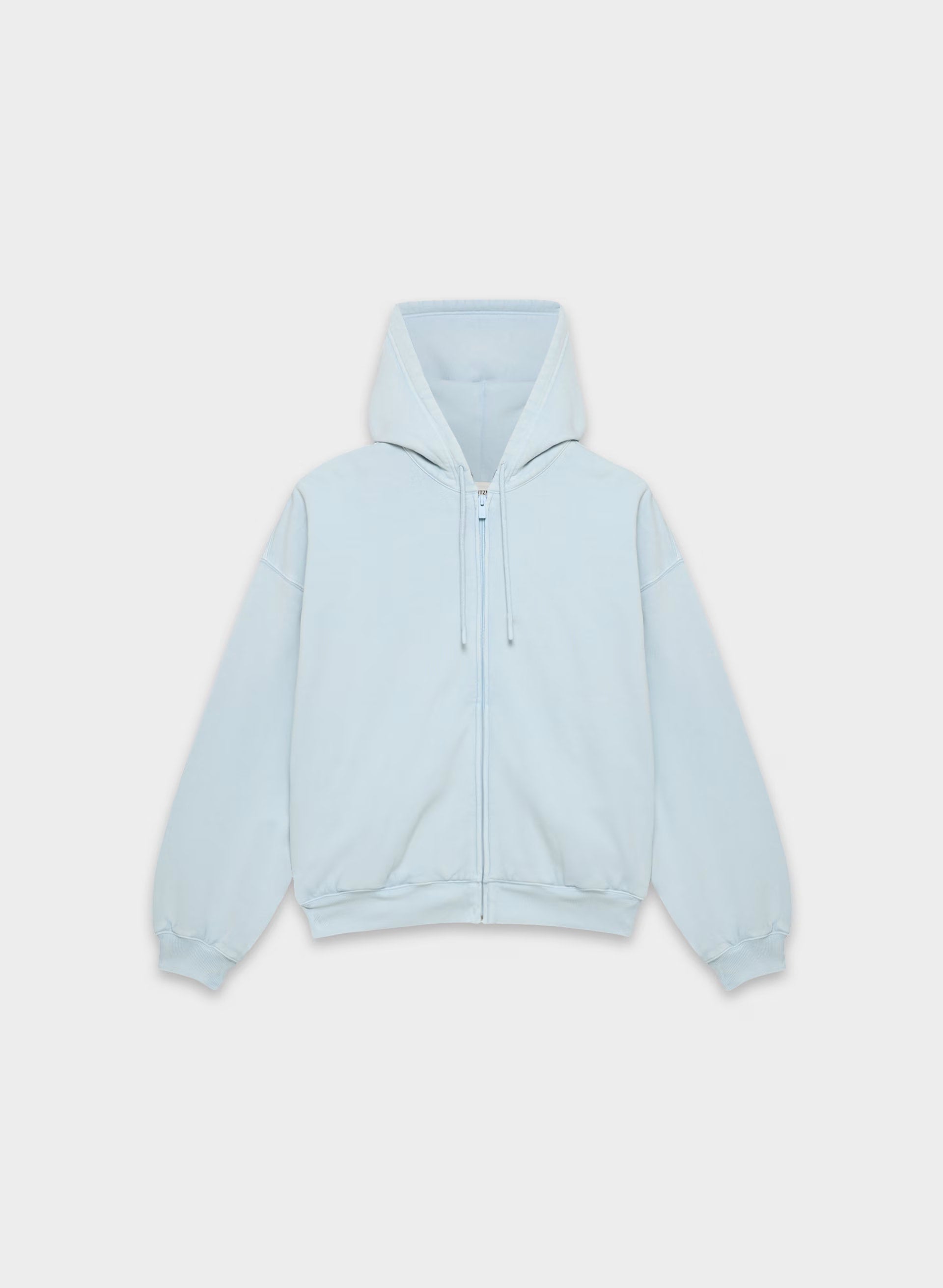 Cozy Sweatfleece Mega Zip Hoodie - NO-STRESS BEACH BLUE
