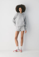 Cozy Sweatfleece Perfect Hoodie - H CHROME/ MULTI