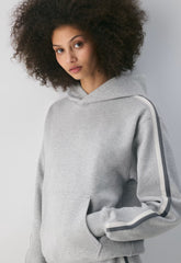 Cozy Sweatfleece Perfect Hoodie - H CHROME/ MULTI