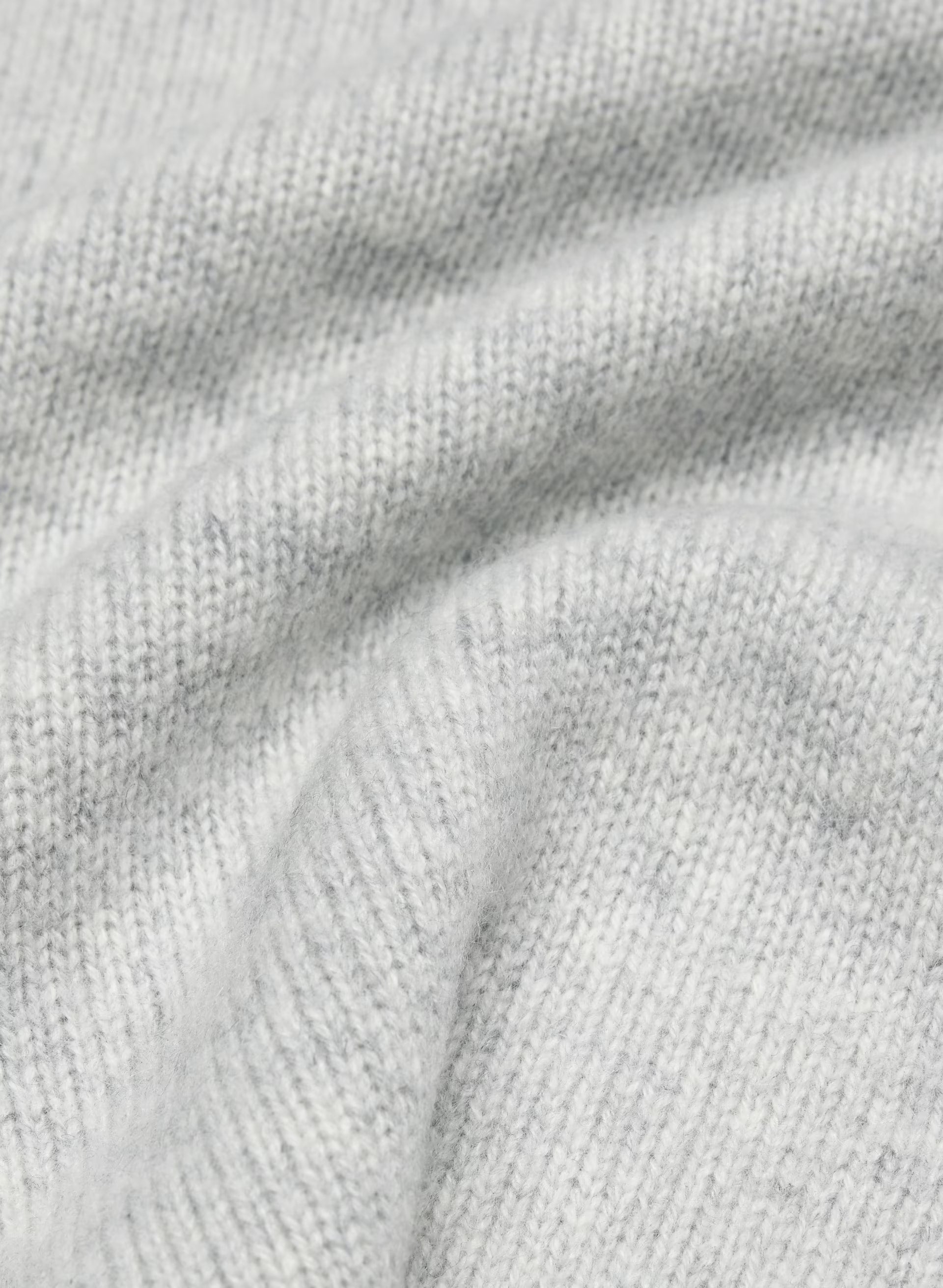 Essential Cashmere Acme Cardigan - HEATHER CHROME