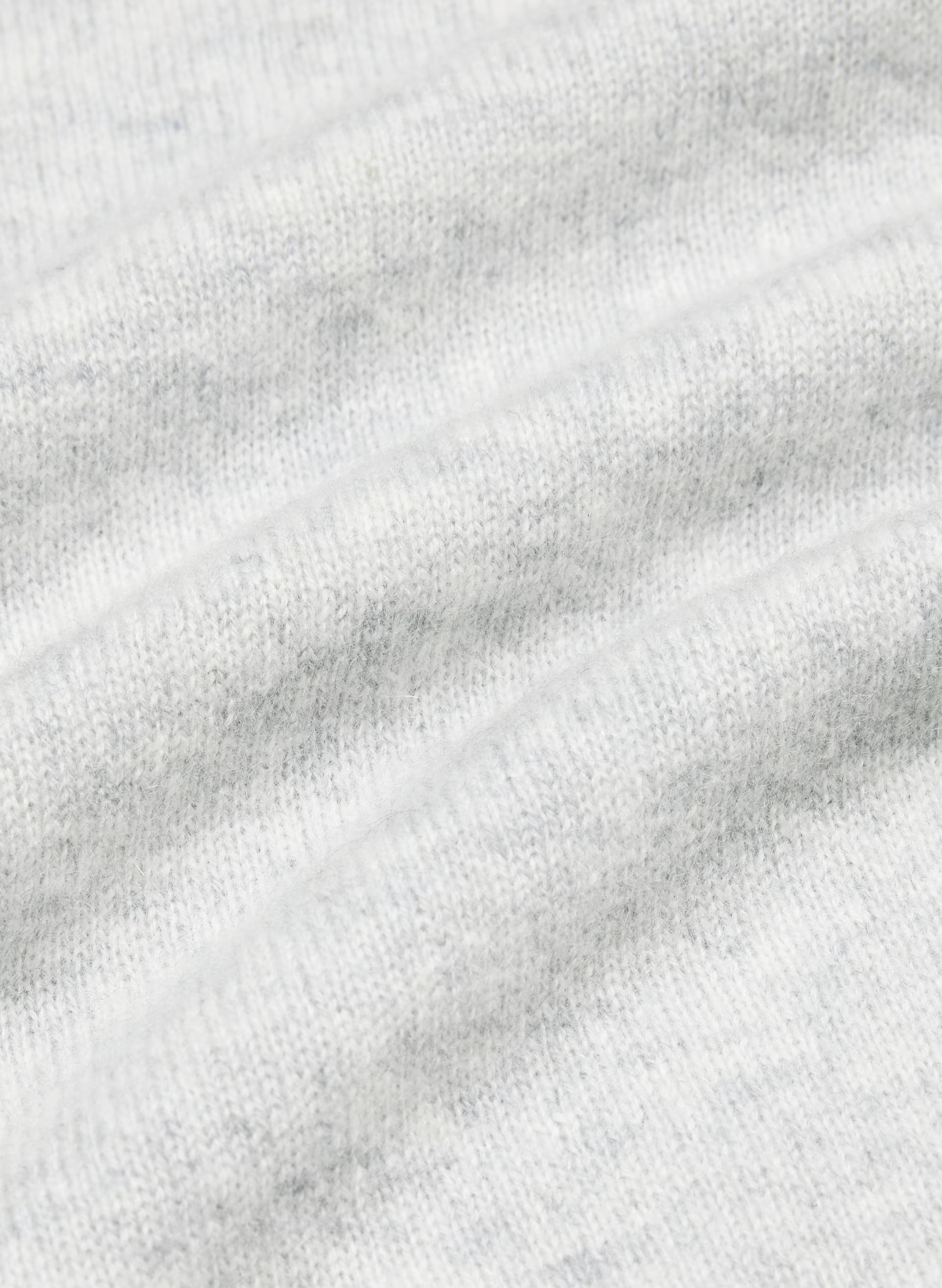 Bare Cashmere Bloor Shortsleeve Sweater - HEATHER CHROME