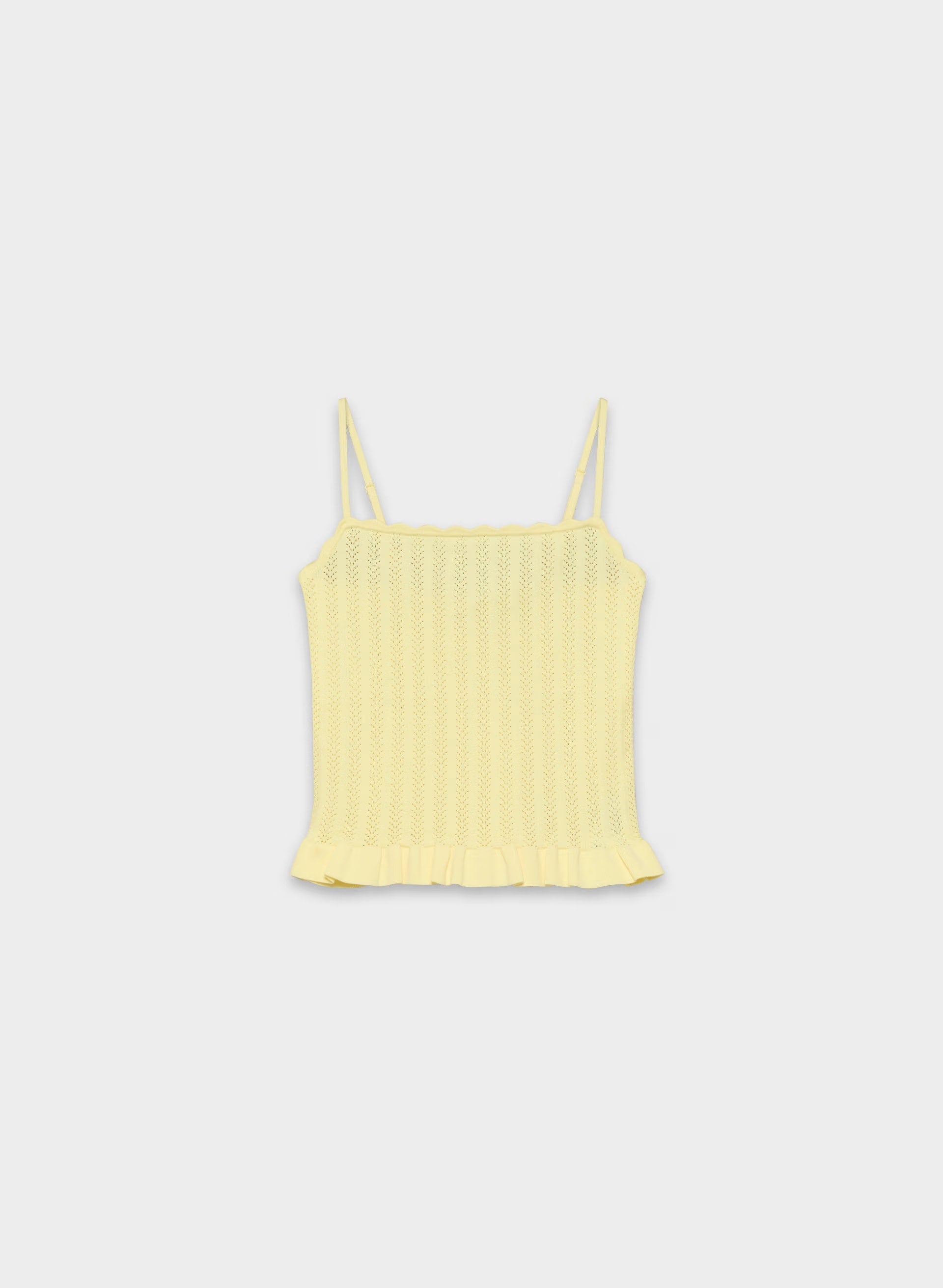 Wonder Yarn Cortland Top - LEMONADE